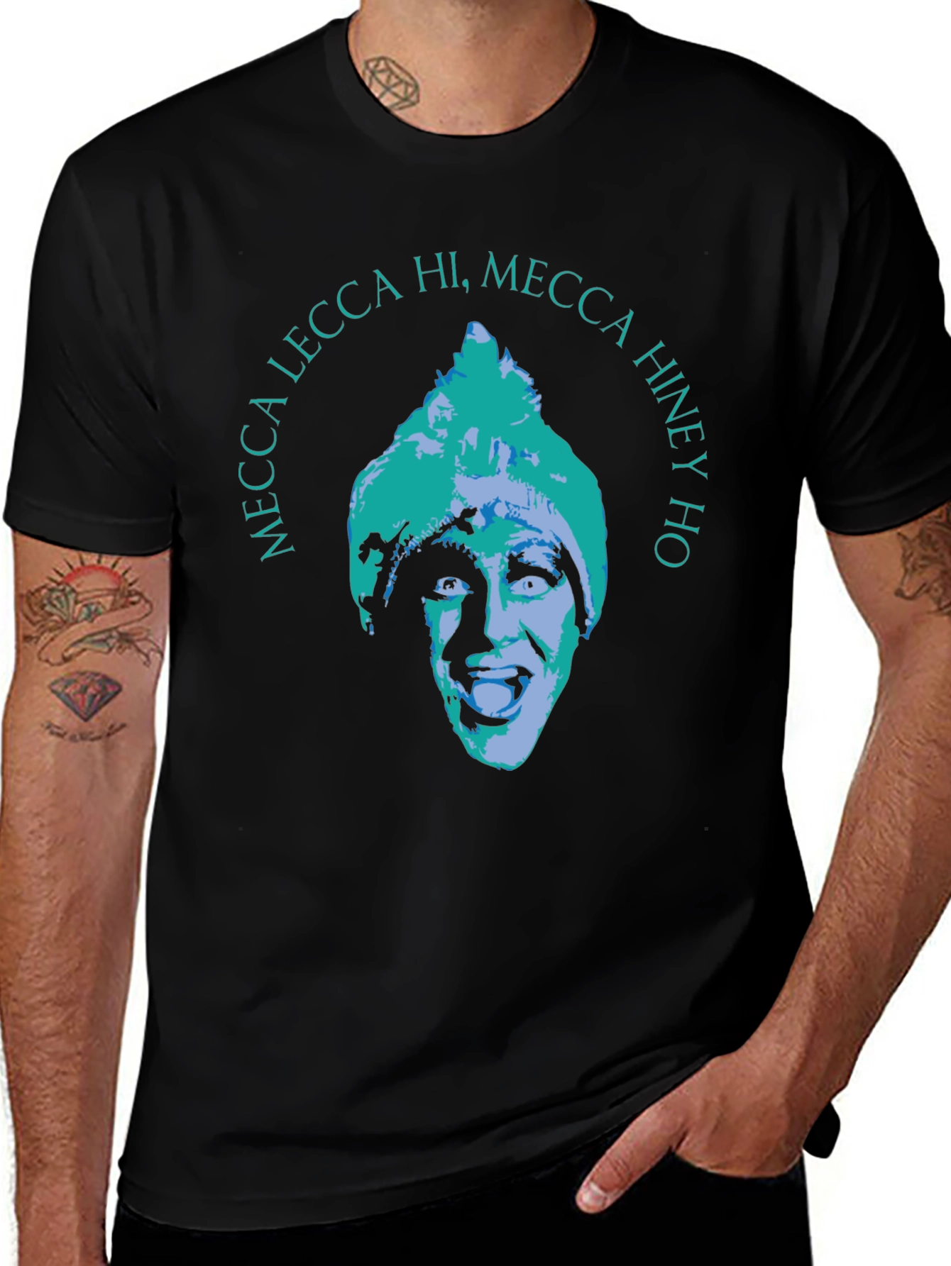Mecca Lecca Hi Mecca Hiney Ho Graphic Tee