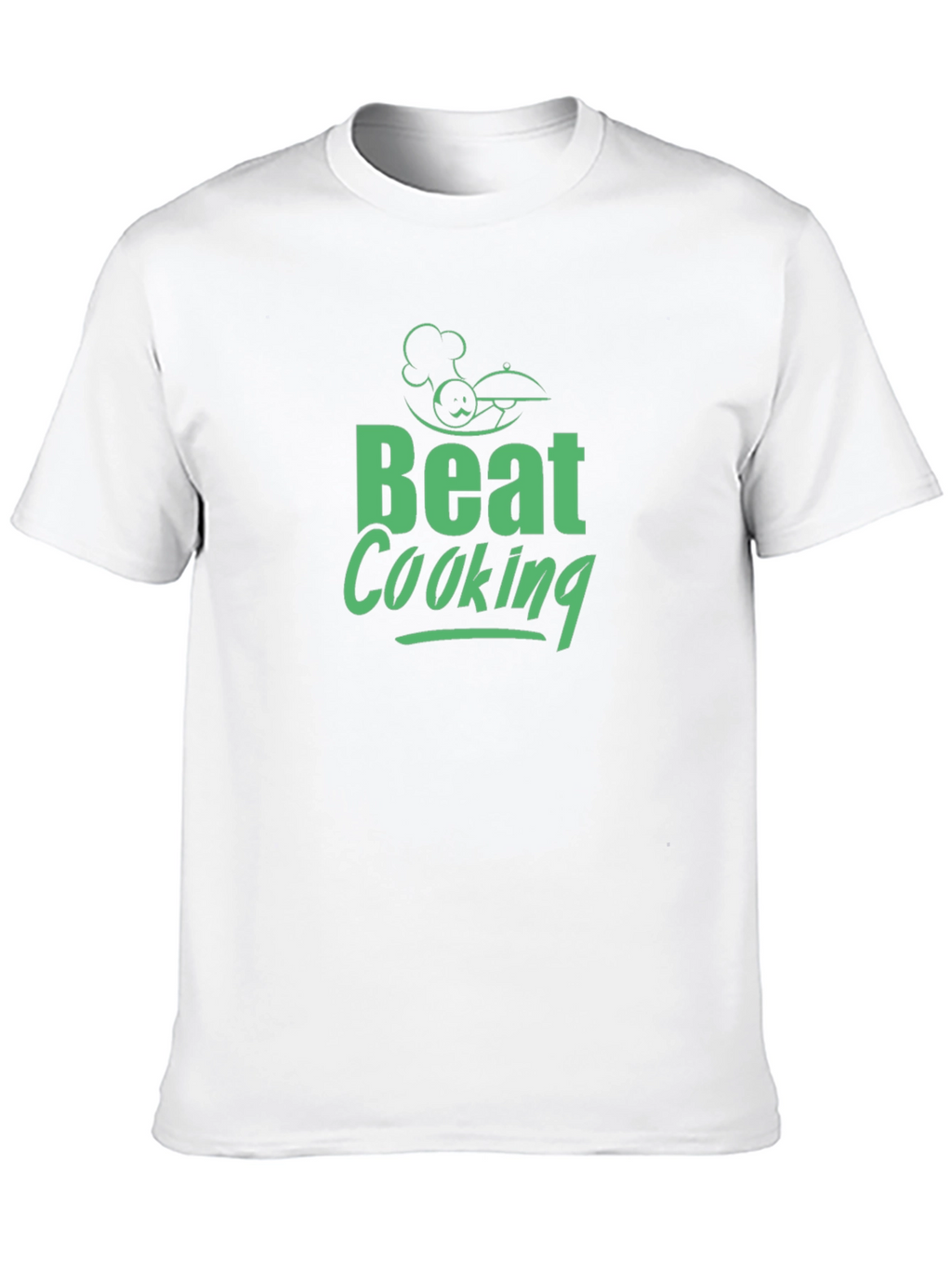 Beat Cooking Black T-Shirt for Chefs