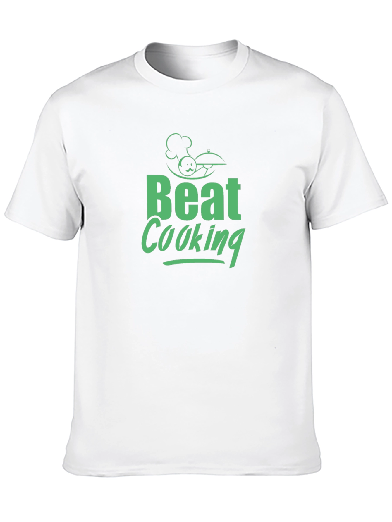 Beat Cooking Black T-Shirt for Chefs