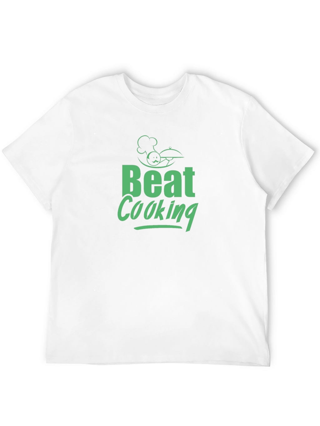 Beat Cooking Black T-Shirt for Chefs