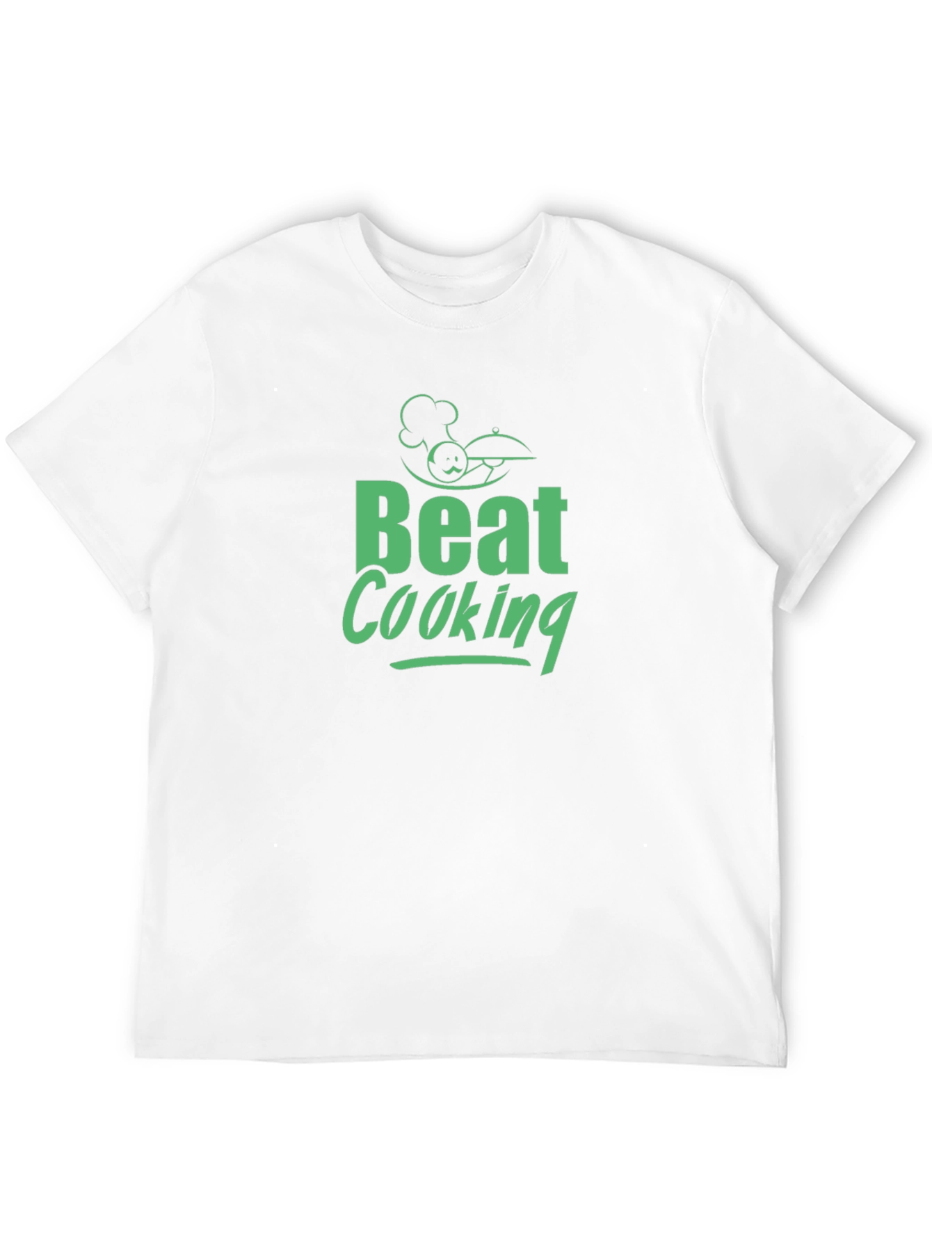 Beat Cooking Black T-Shirt for Chefs