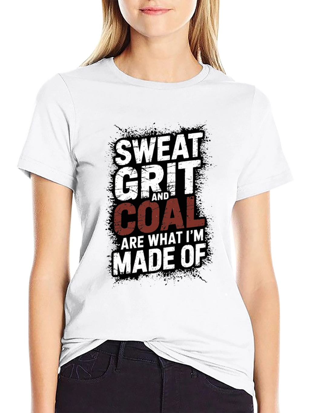 Sweat Grit and Coal Mens Graphic Tee