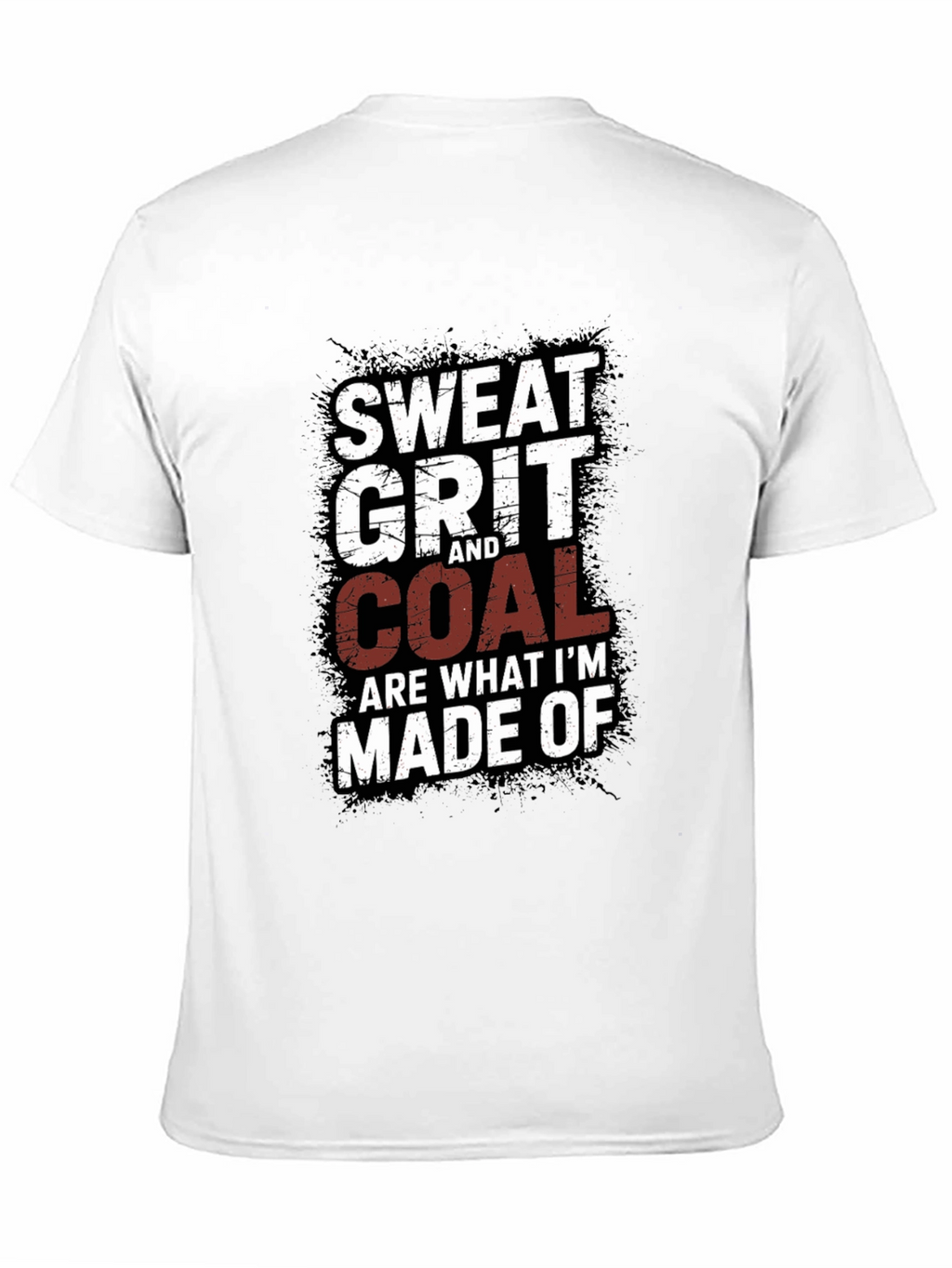 Sweat Grit and Coal Mens Graphic Tee