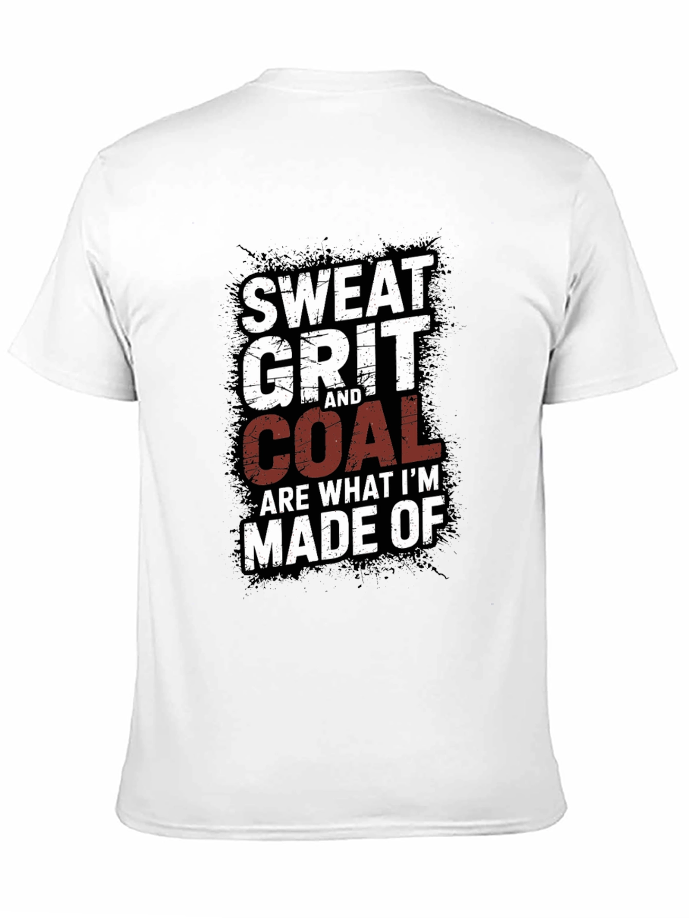 Sweat Grit and Coal Mens Graphic Tee