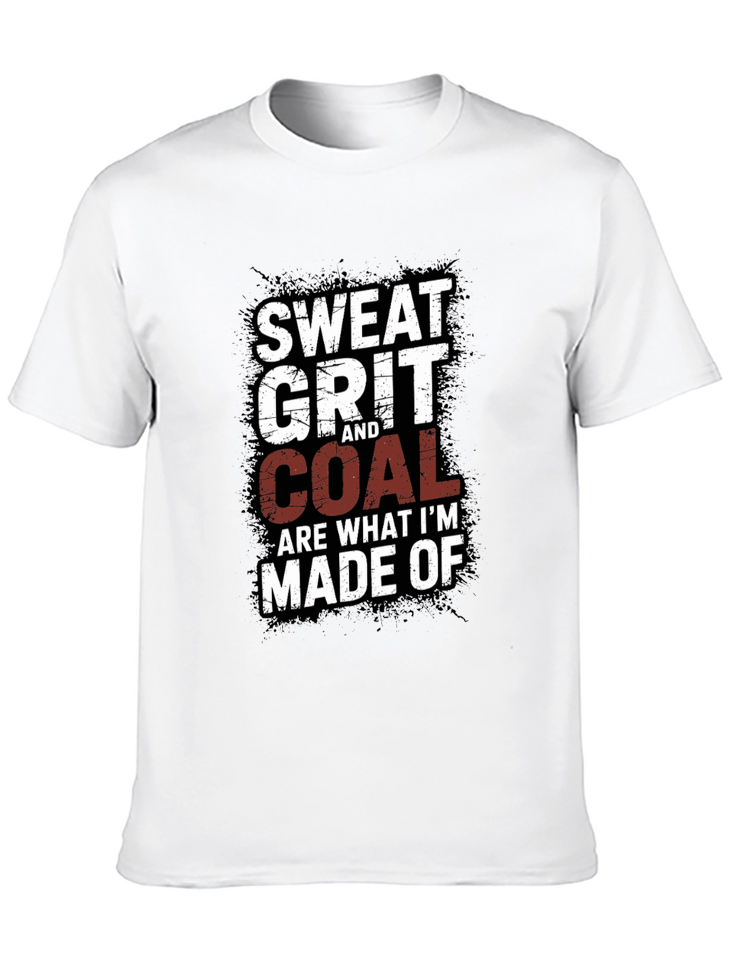 Sweat Grit and Coal Mens Graphic Tee
