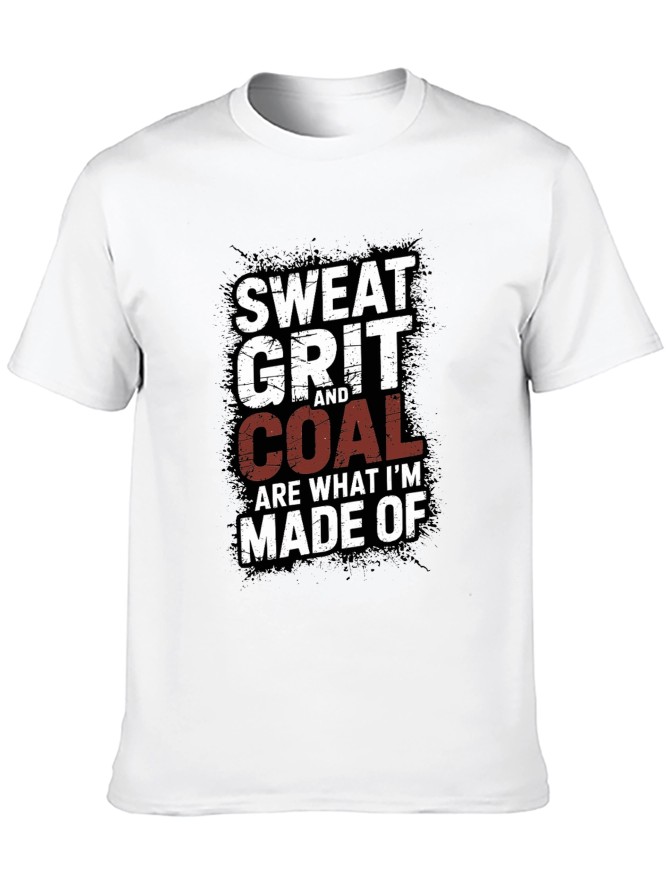 Sweat Grit and Coal Mens Graphic Tee