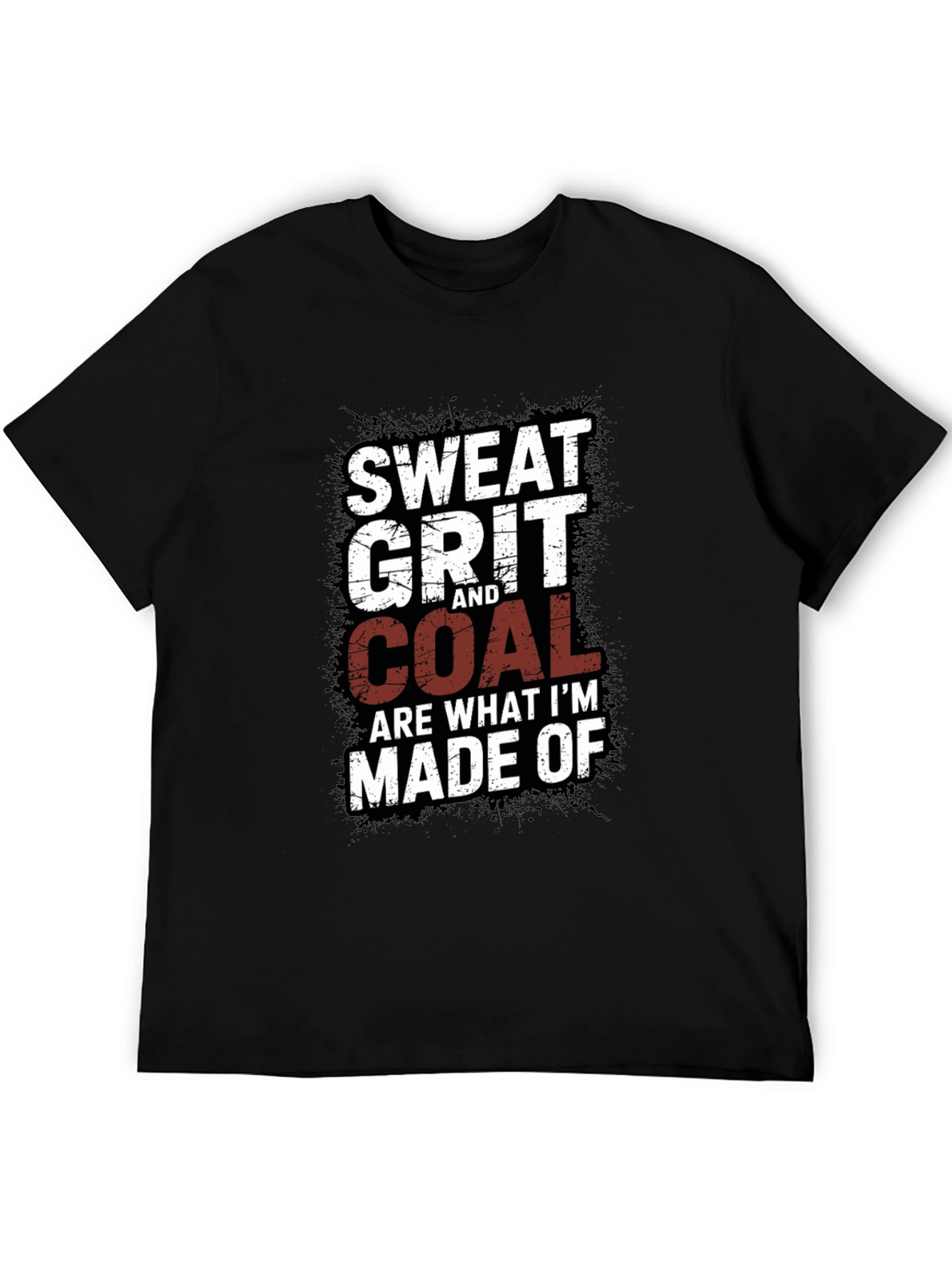Sweat Grit and Coal Mens Graphic Tee