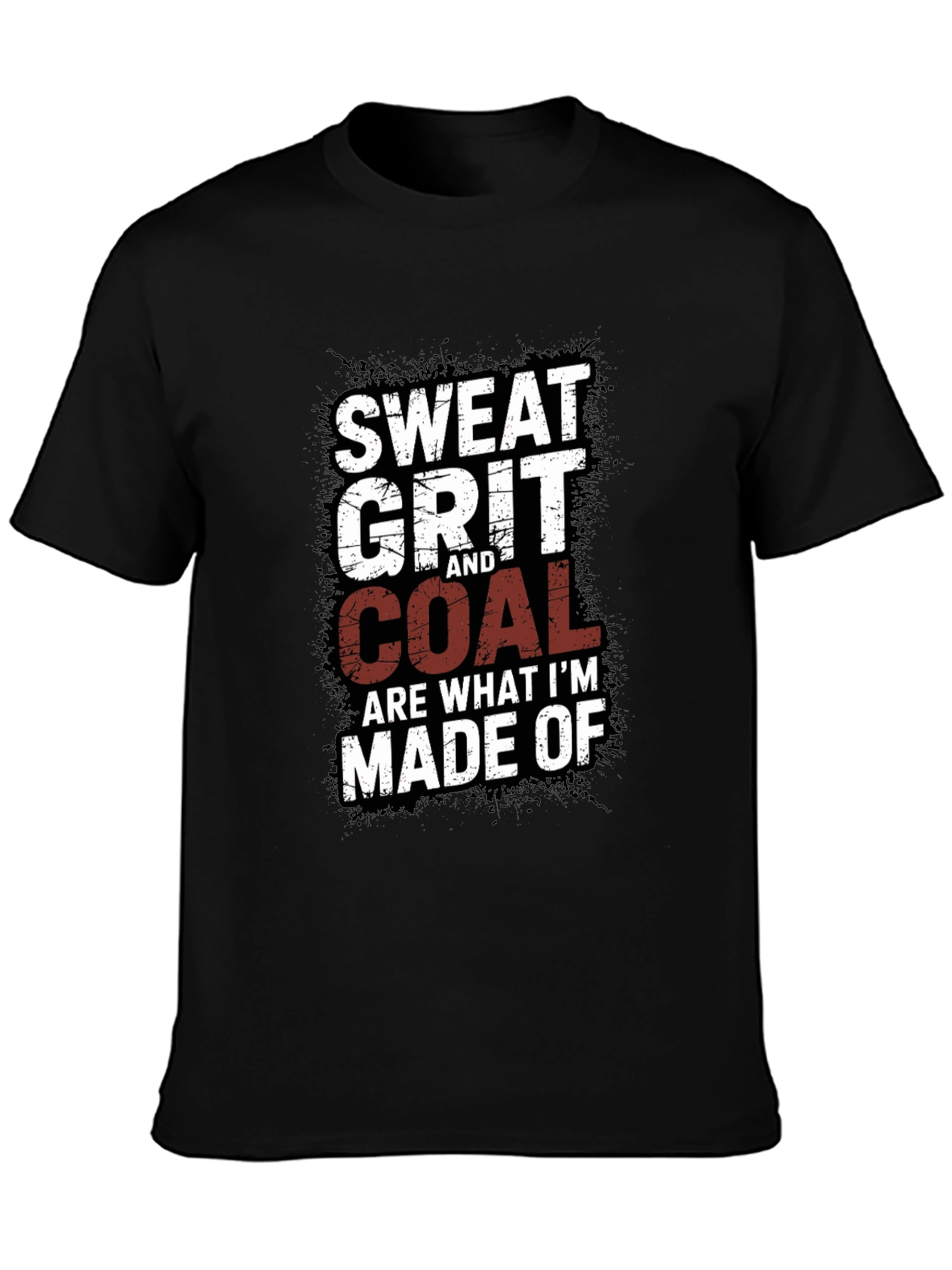 Sweat Grit and Coal Mens Graphic Tee