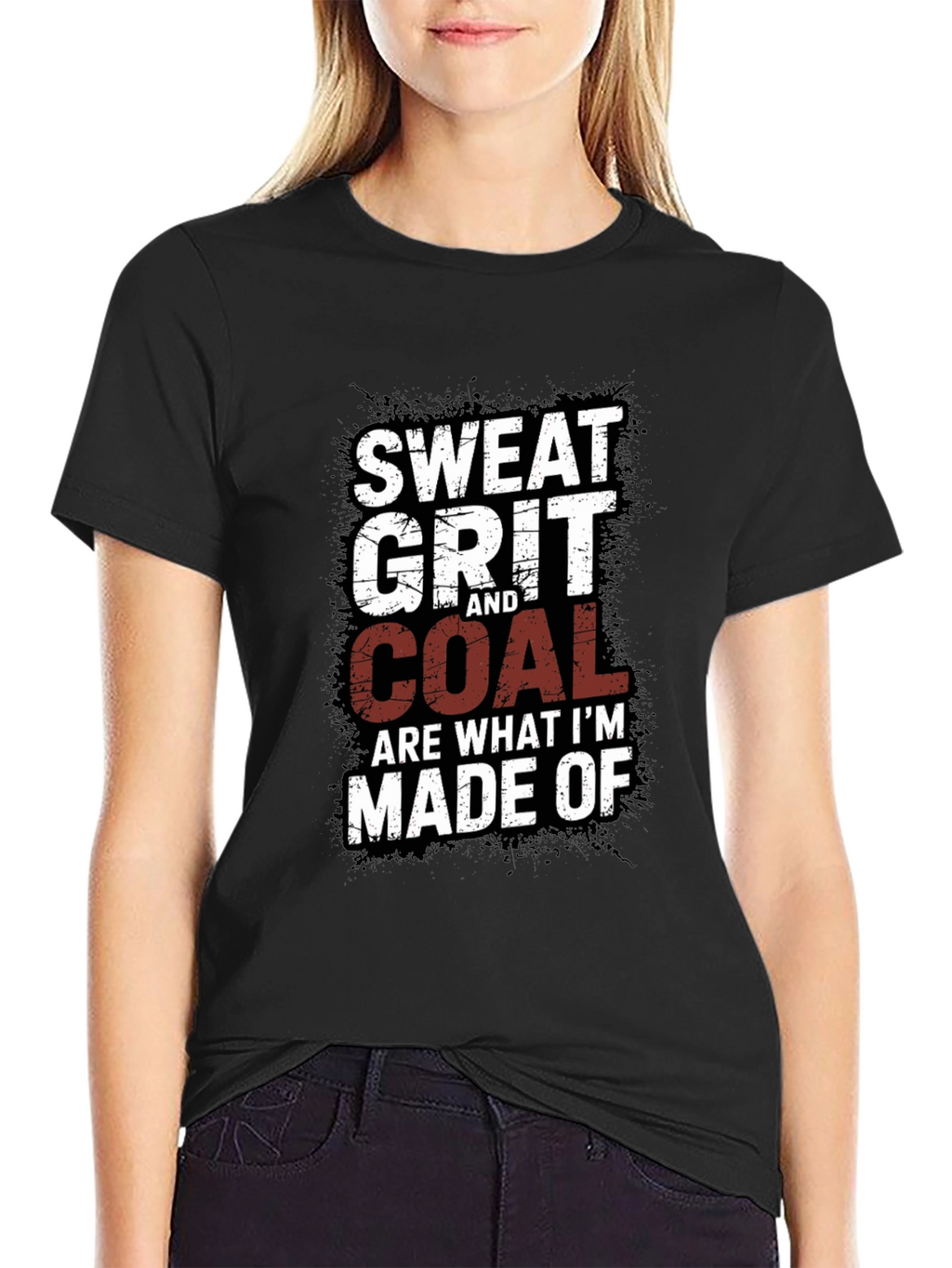 Sweat Grit and Coal Mens Graphic Tee