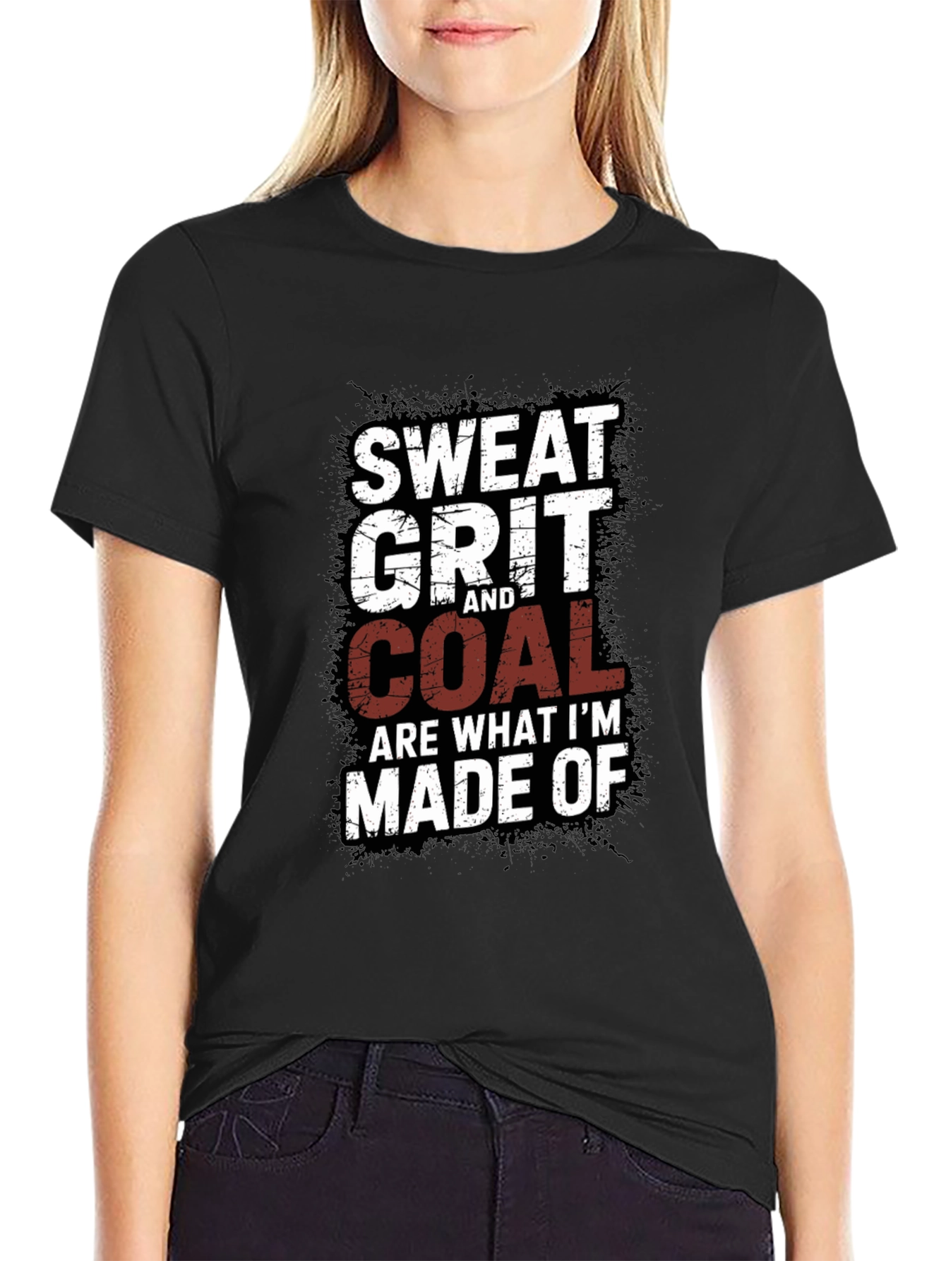 Sweat Grit and Coal Mens Graphic Tee