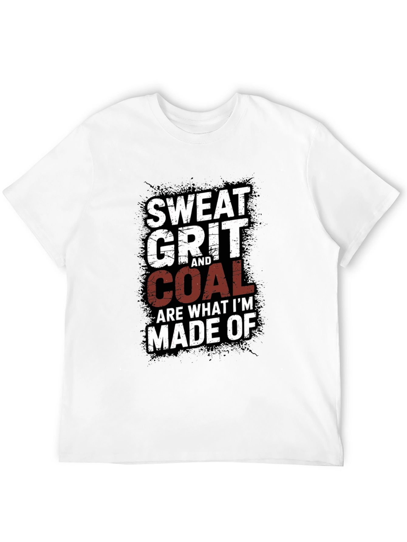 Sweat Grit and Coal Mens Graphic Tee