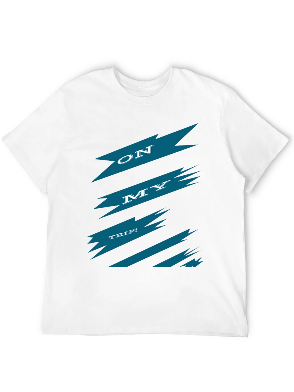 On My Trip Graphic Tee - Black