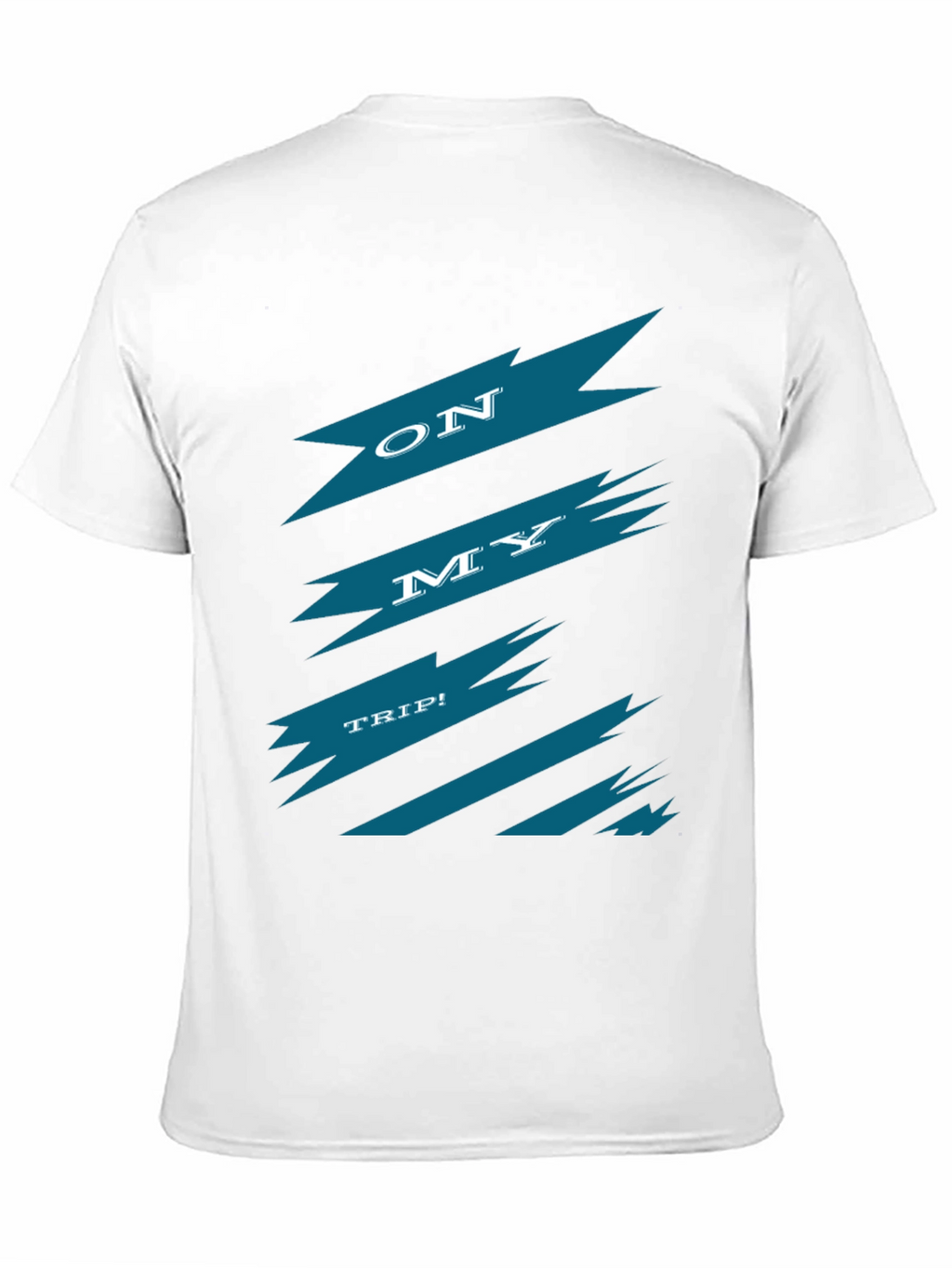 On My Trip Graphic Tee - Black