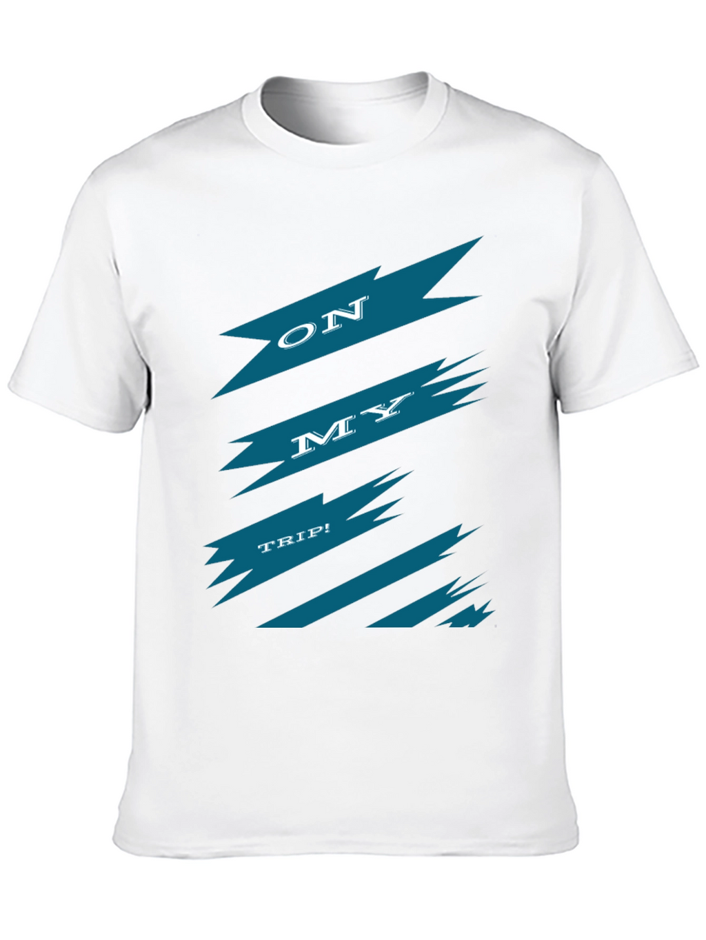 On My Trip Graphic Tee - Black