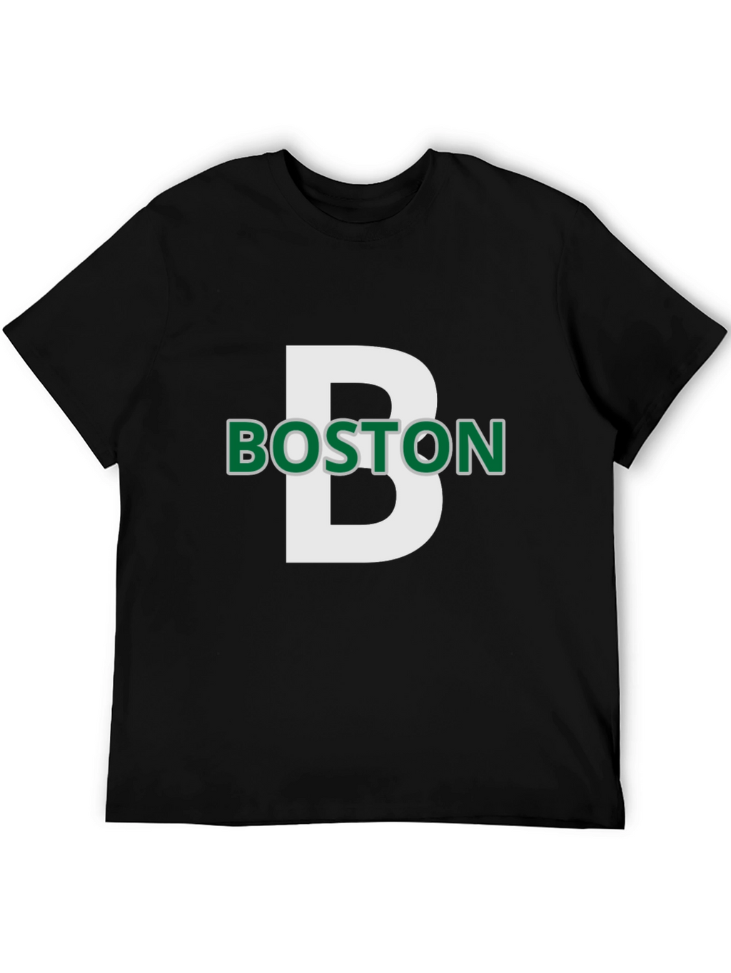 Boston Celtics Inspired Black T-Shirt