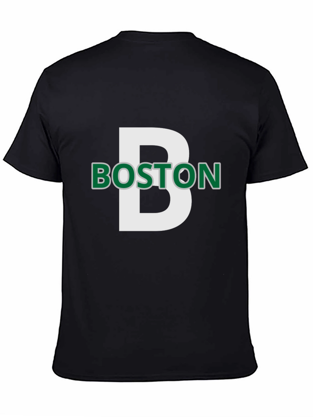 Boston Celtics Inspired Black T-Shirt