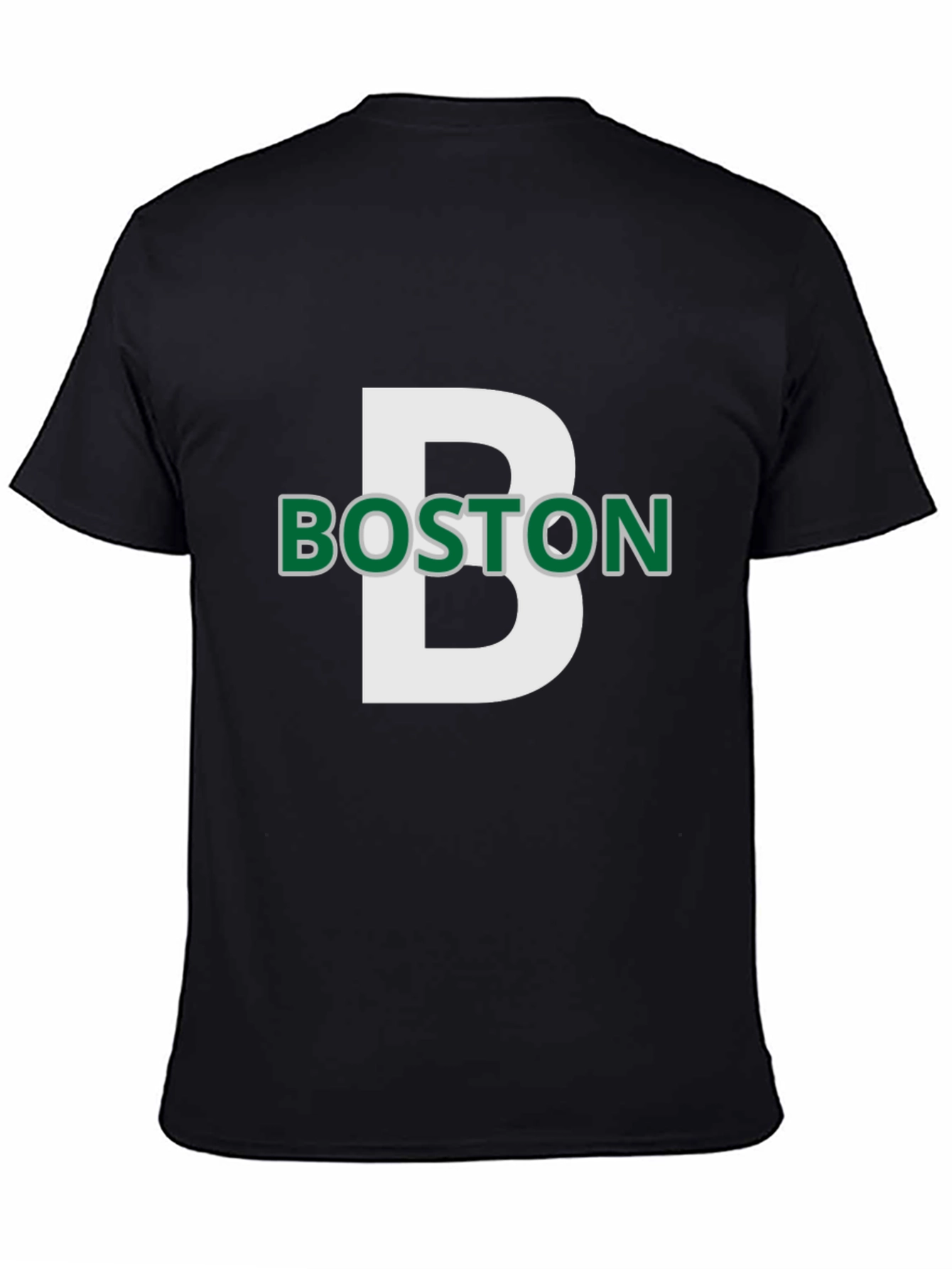 Boston Celtics Inspired Black T-Shirt