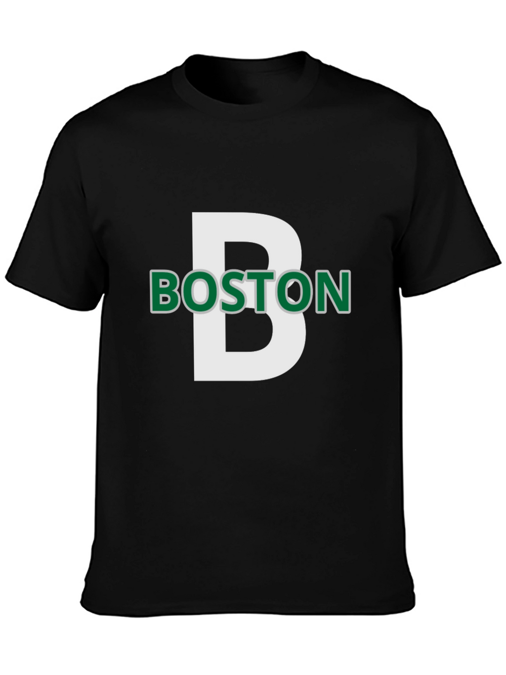 Boston Celtics Inspired Black T-Shirt