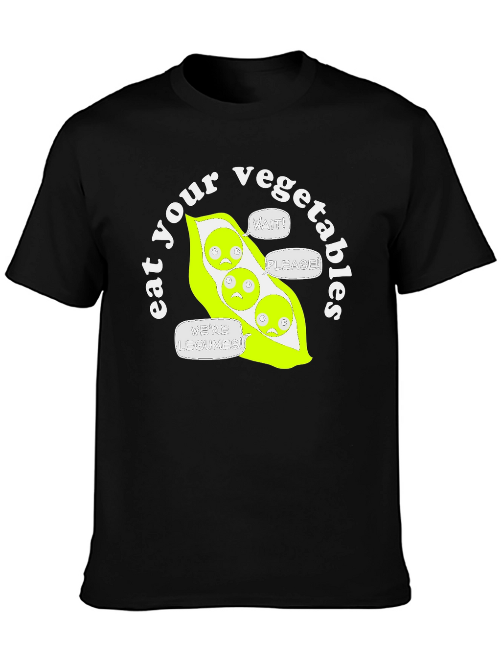 Eat Your Vegetables Funny Graphic T-Shirt