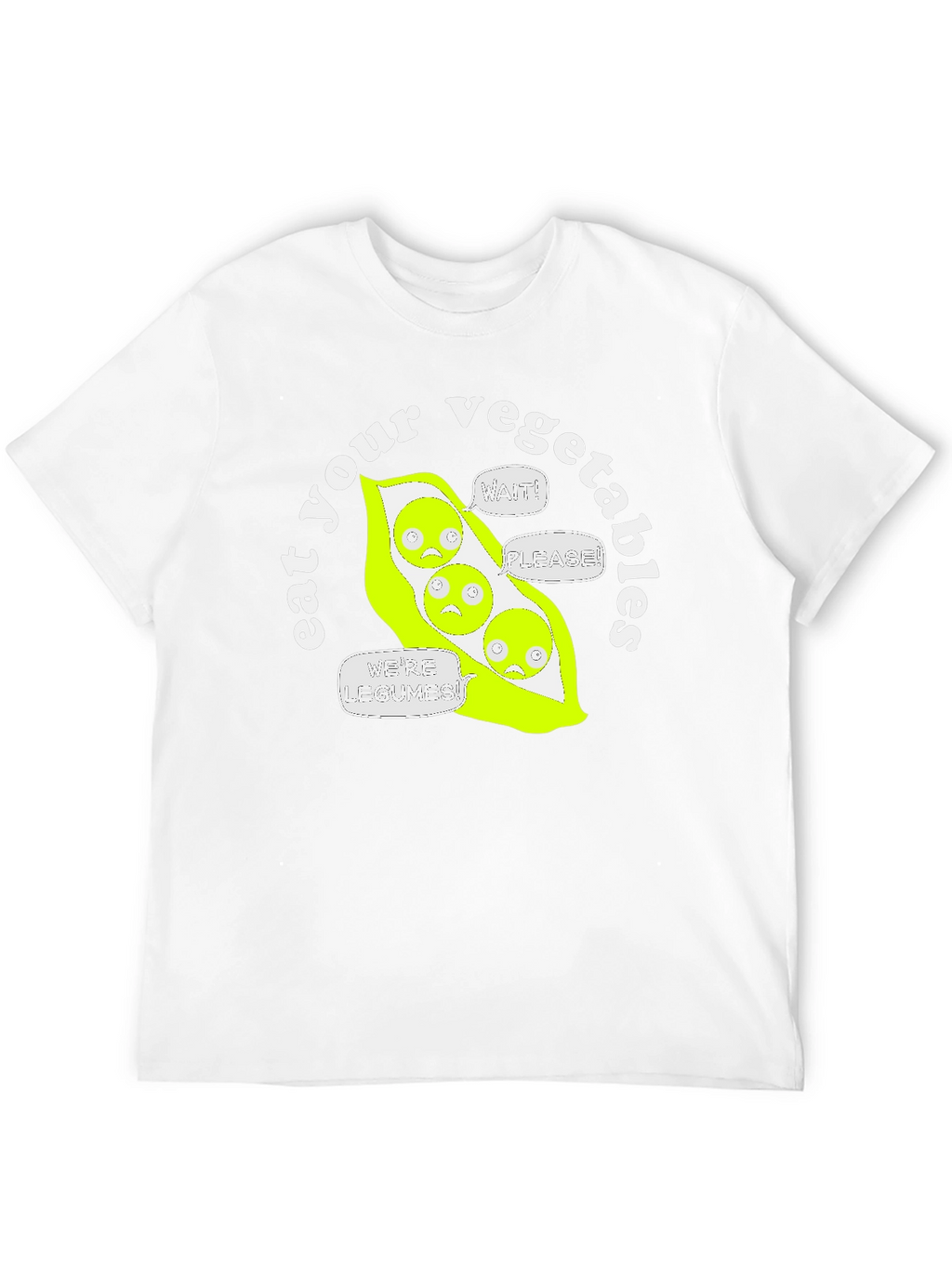 Eat Your Vegetables Funny Graphic T-Shirt