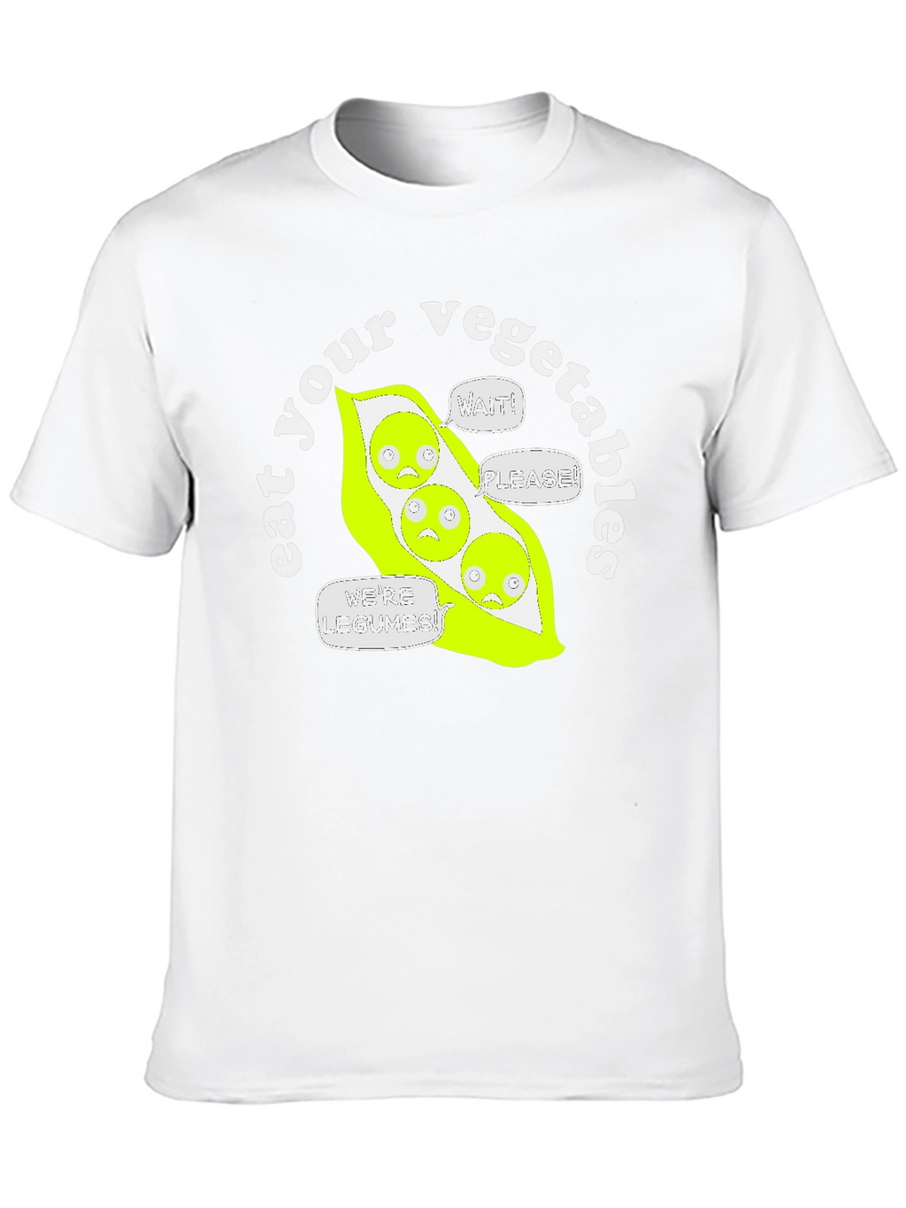 Eat Your Vegetables Funny Graphic T-Shirt