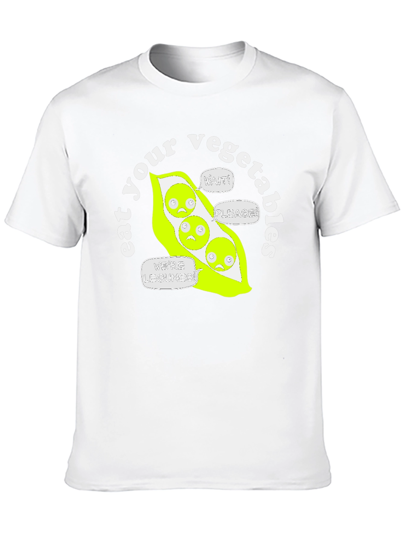 Eat Your Vegetables Funny Graphic T-Shirt