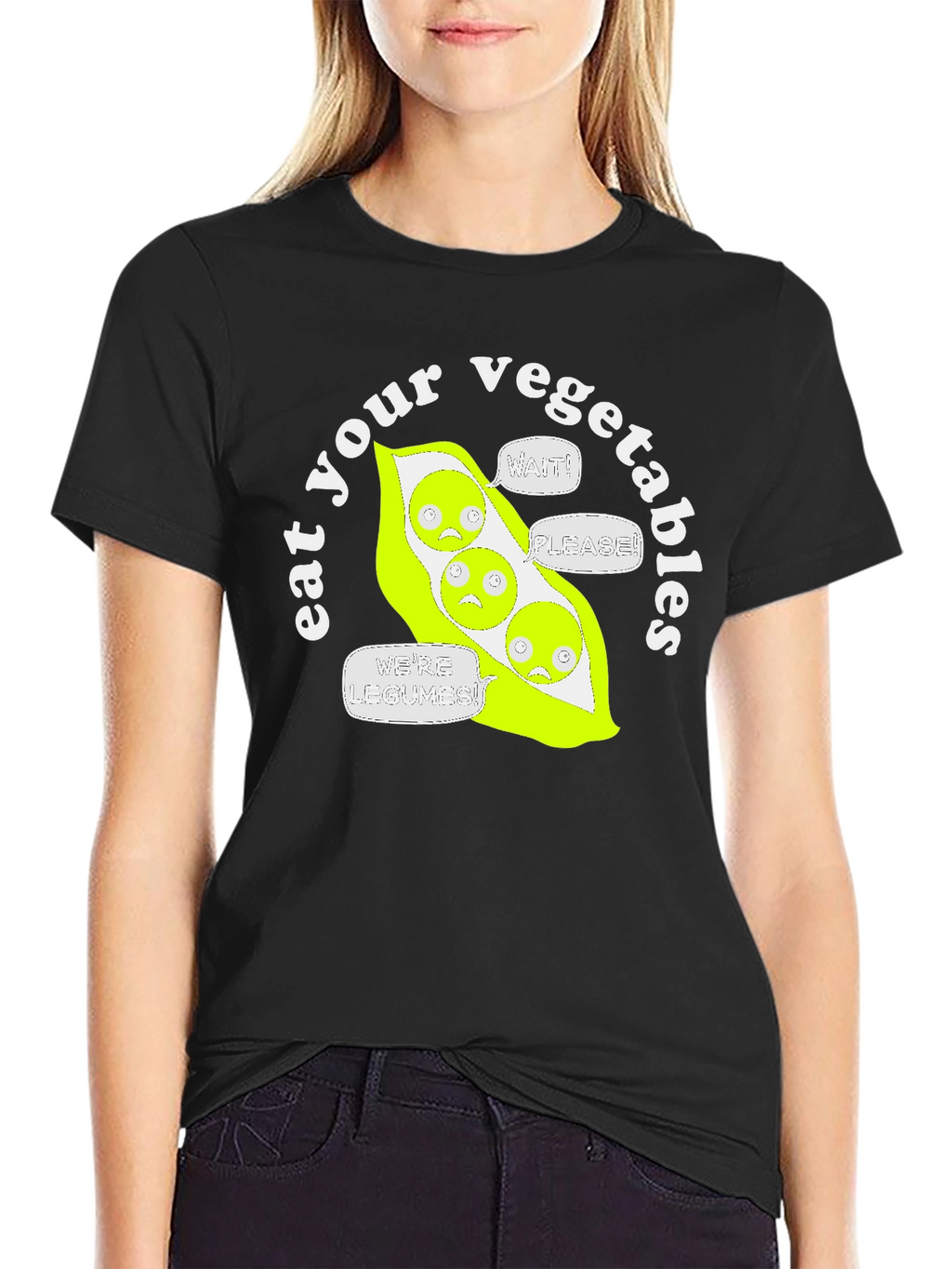 Eat Your Vegetables Funny Graphic T-Shirt