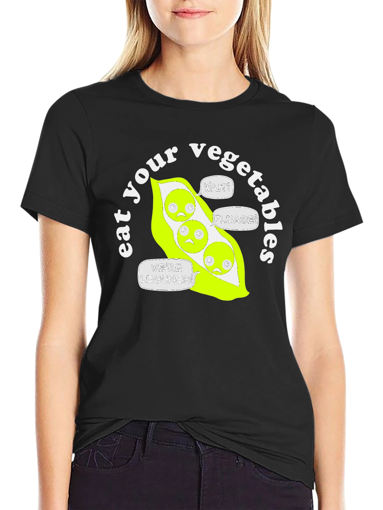 Eat Your Vegetables Funny Graphic T-Shirt