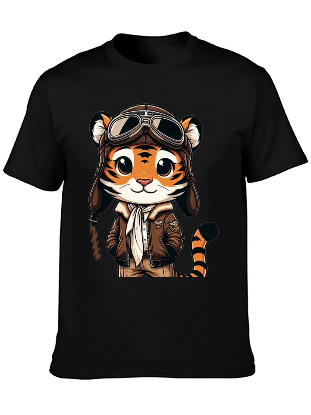 Pilot Tiger Graphic Tee - Adventure Ready!