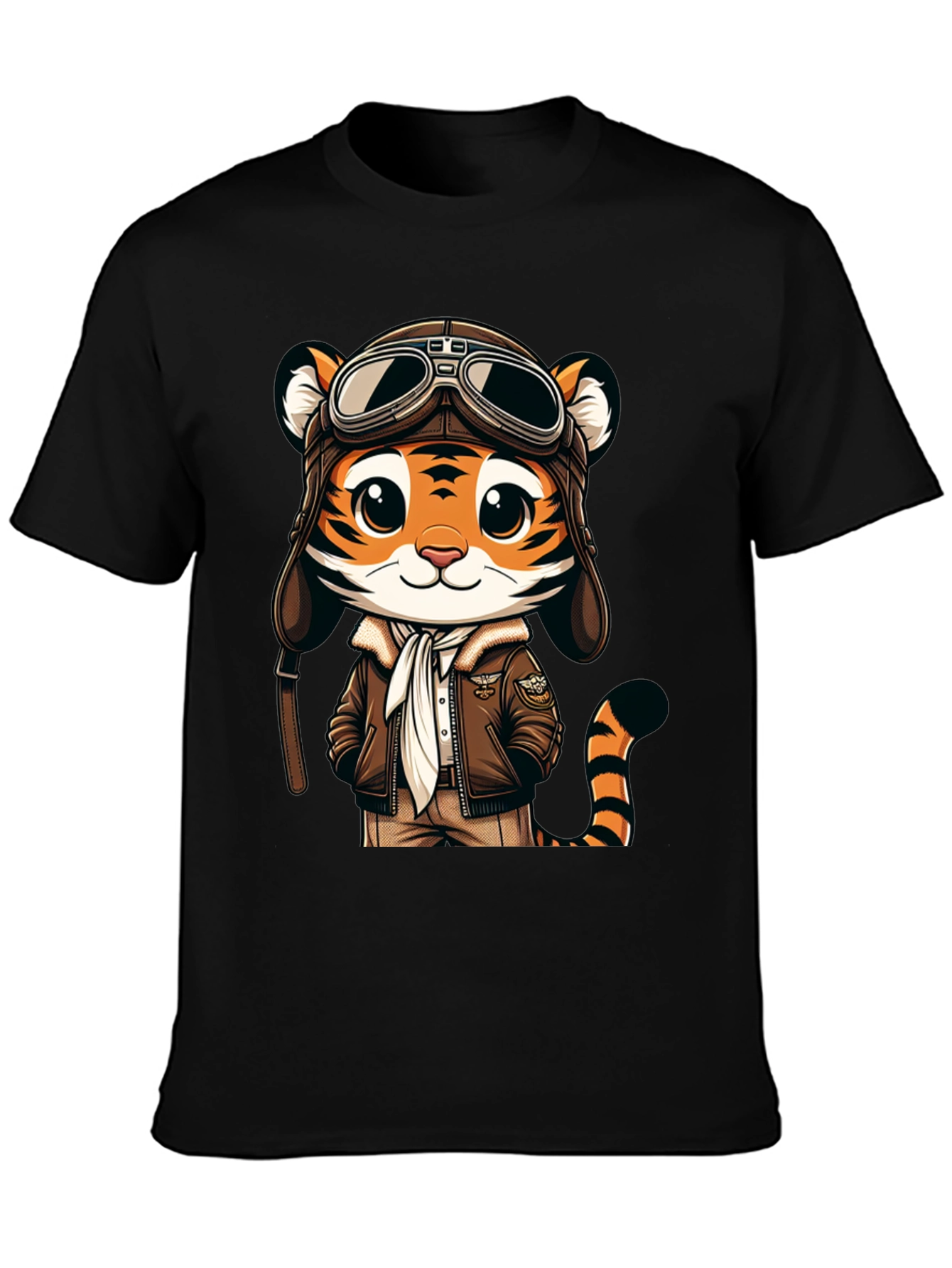 Pilot Tiger Graphic Tee - Adventure Ready!