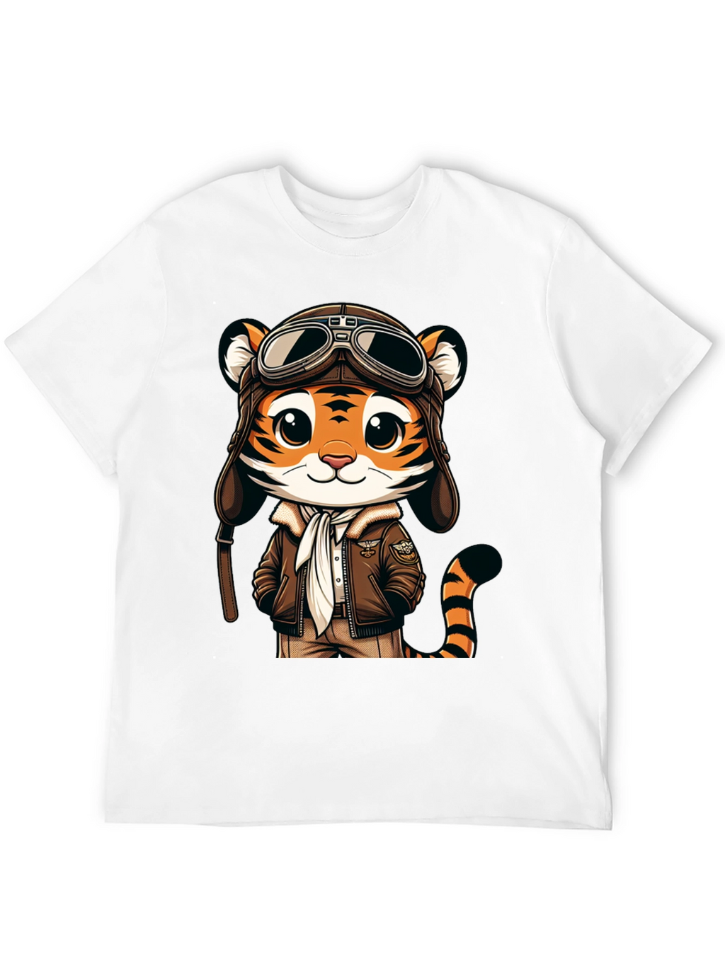 Pilot Tiger Graphic Tee - Adventure Ready!