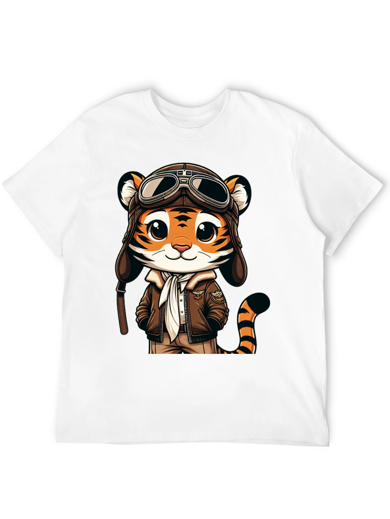 Pilot Tiger Graphic Tee - Adventure Ready!