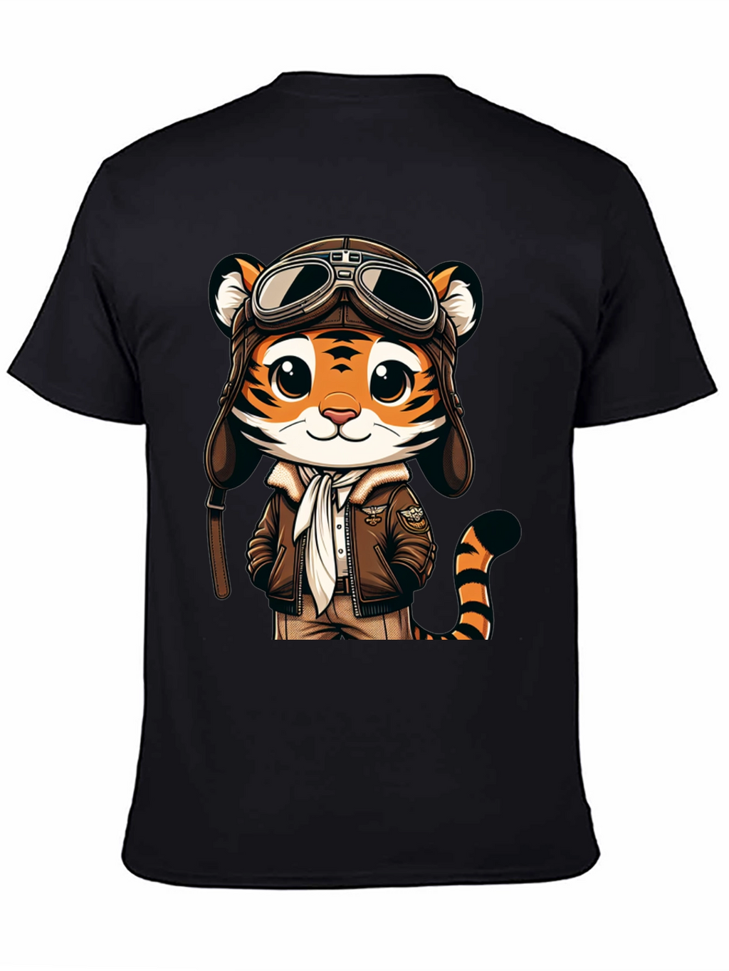 Pilot Tiger Graphic Tee - Adventure Ready!