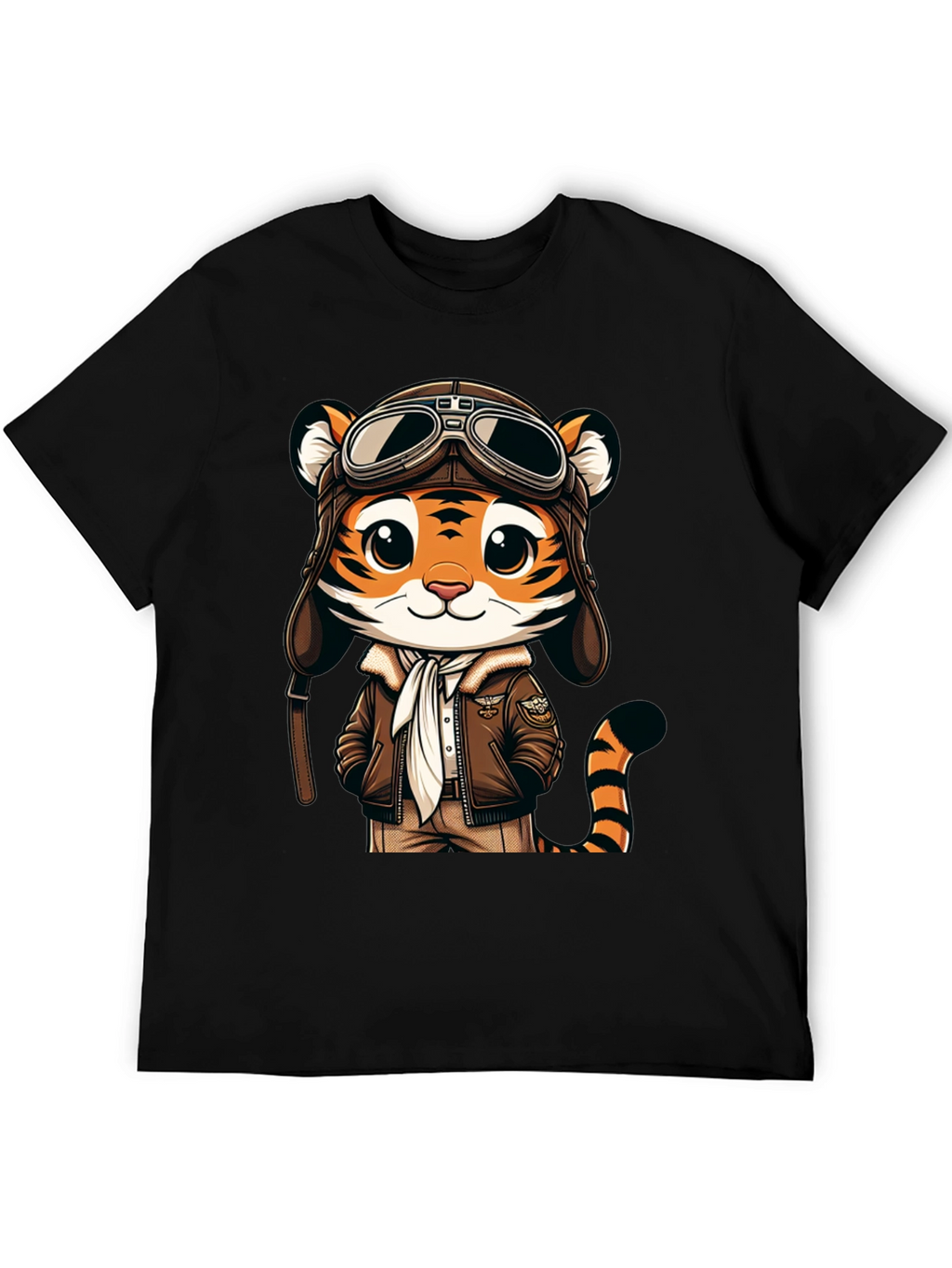 Pilot Tiger Graphic Tee - Adventure Ready!