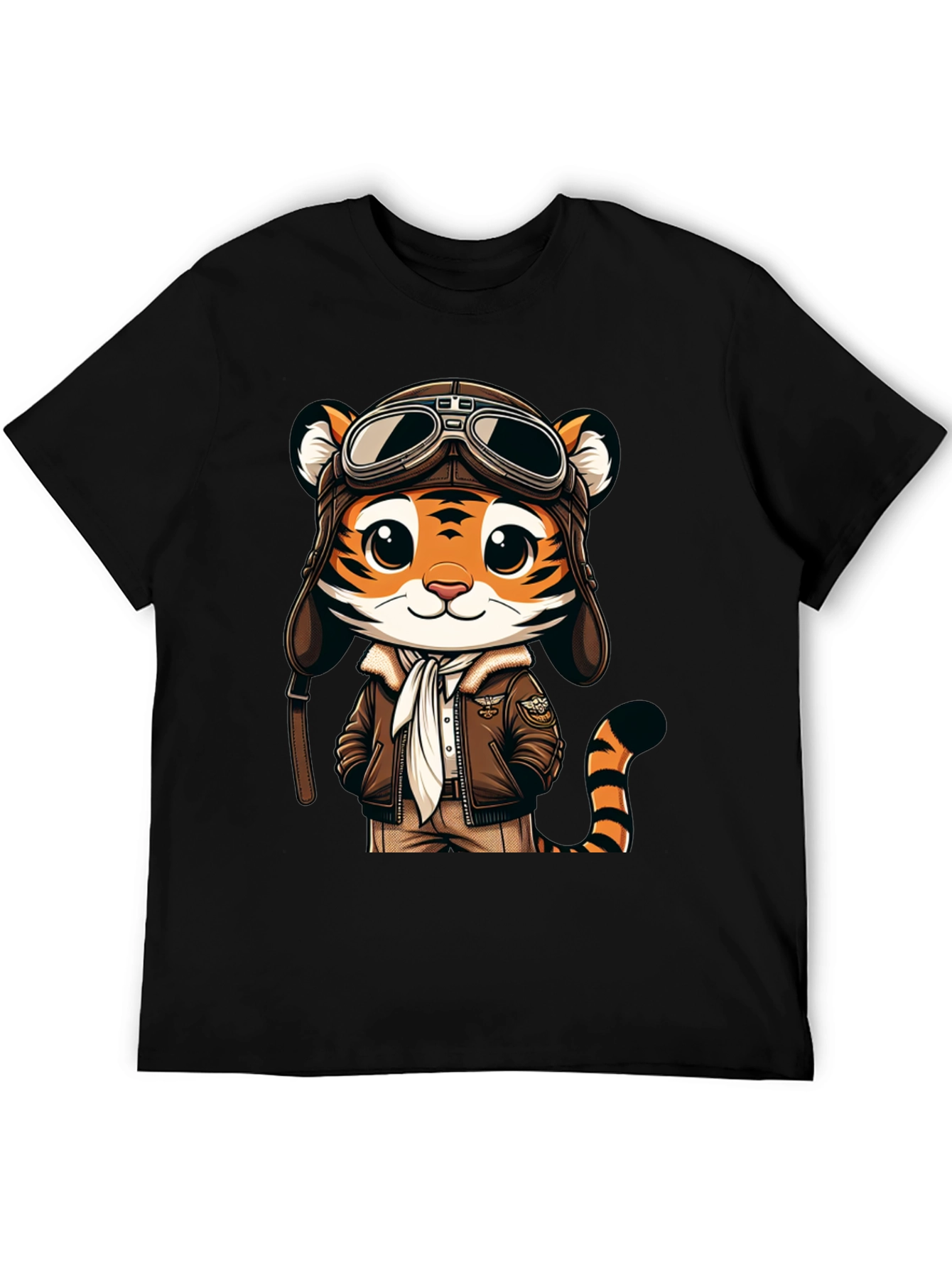 Pilot Tiger Graphic Tee - Adventure Ready!