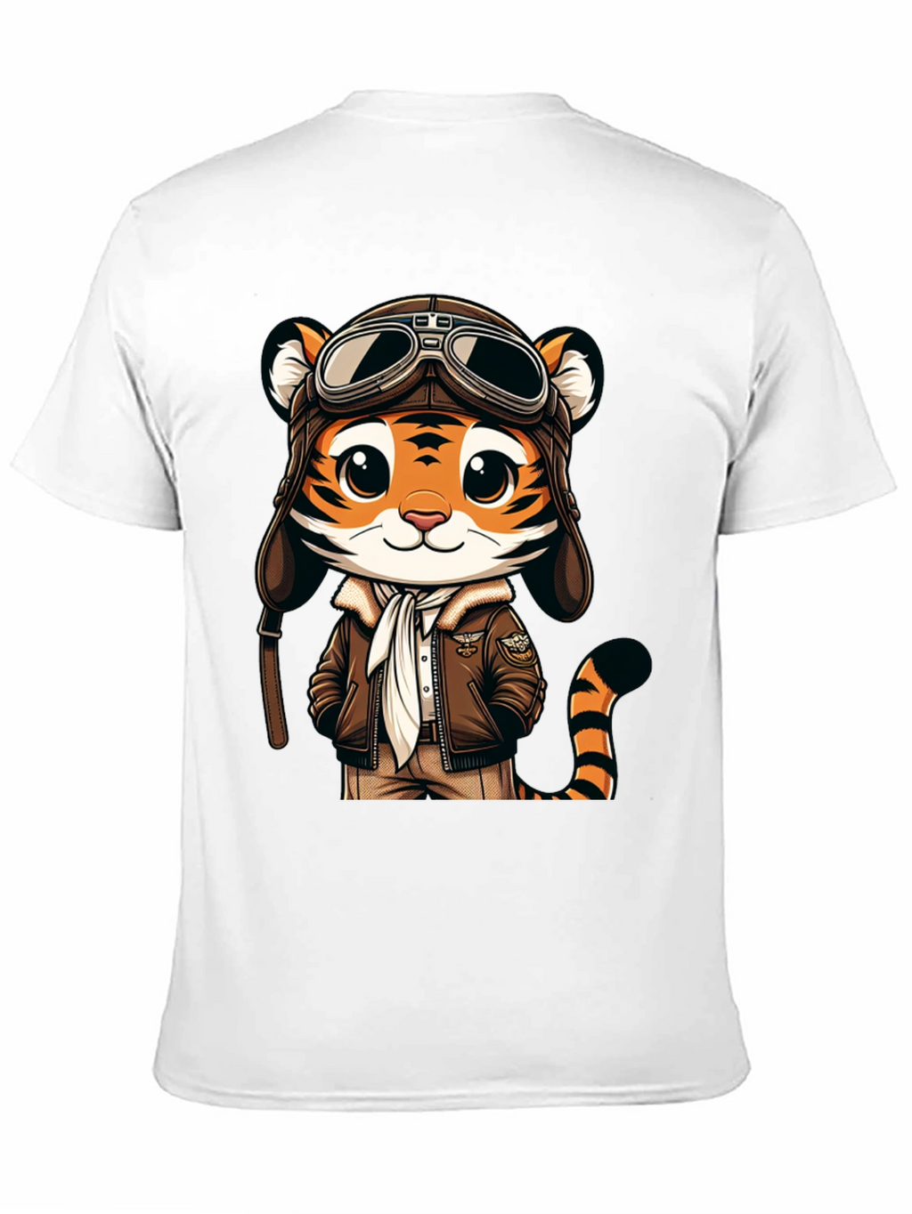 Pilot Tiger Graphic Tee - Adventure Ready!