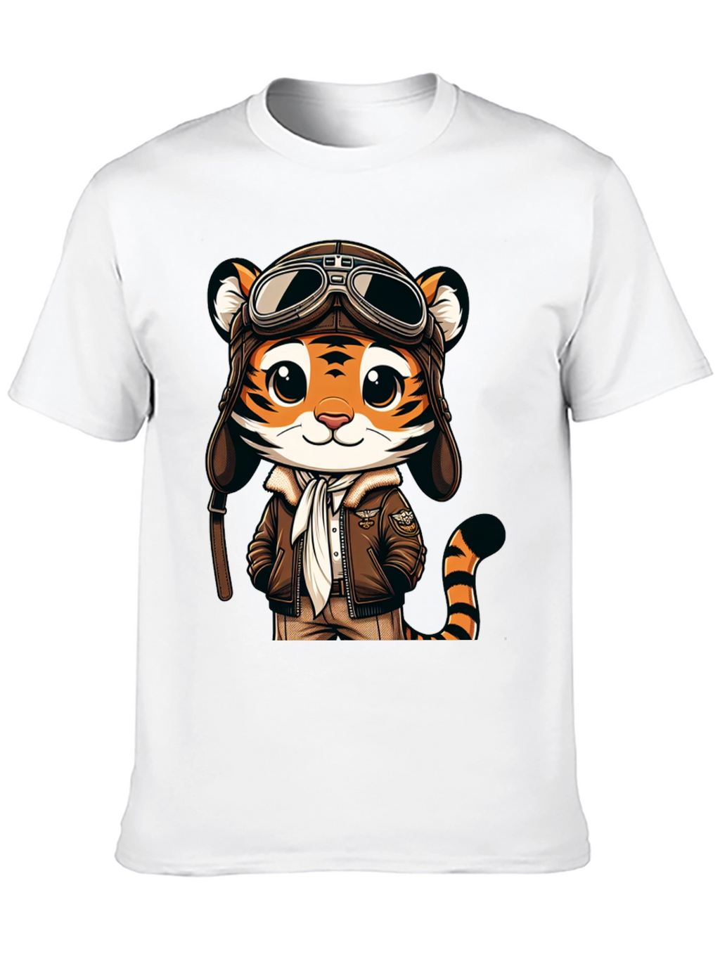 Pilot Tiger Graphic Tee - Adventure Ready!