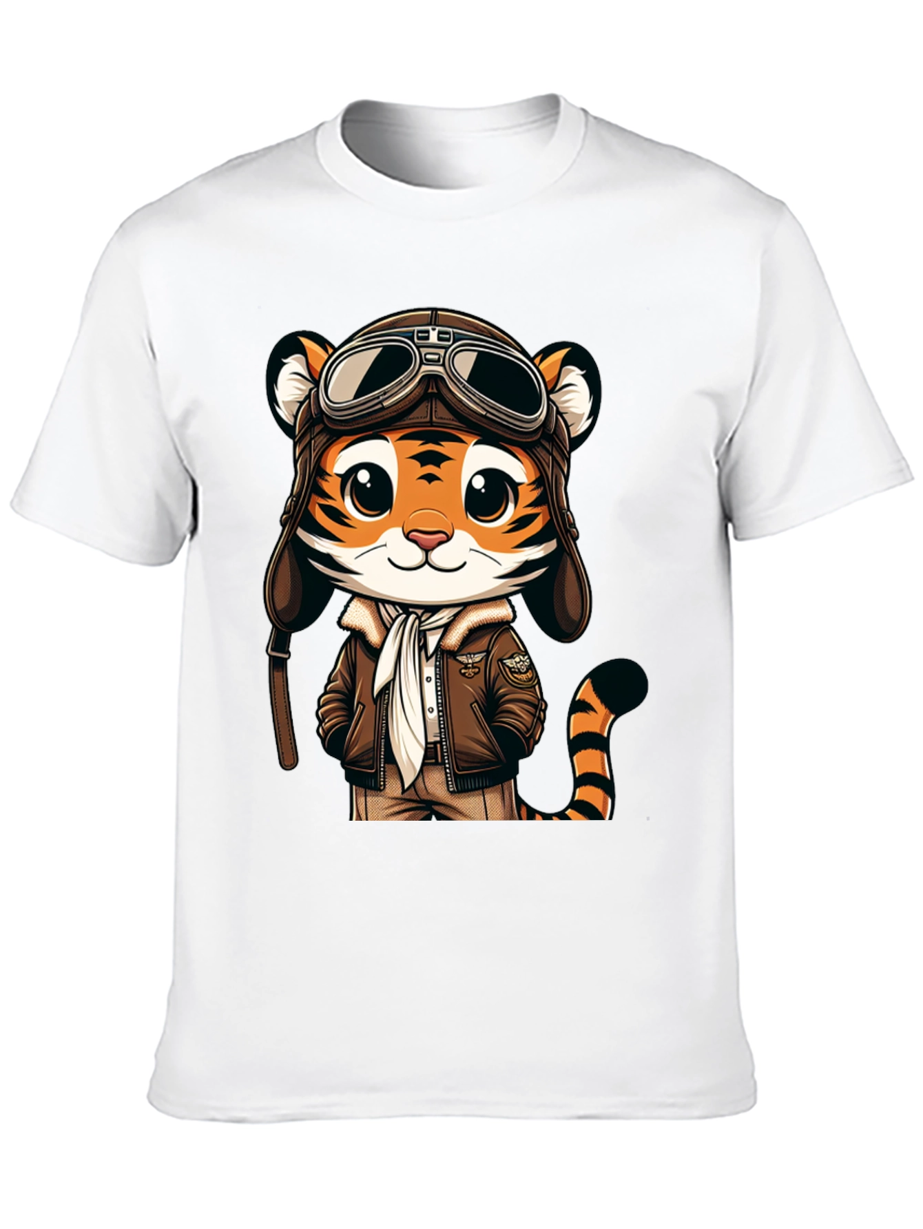 Pilot Tiger Graphic Tee - Adventure Ready!