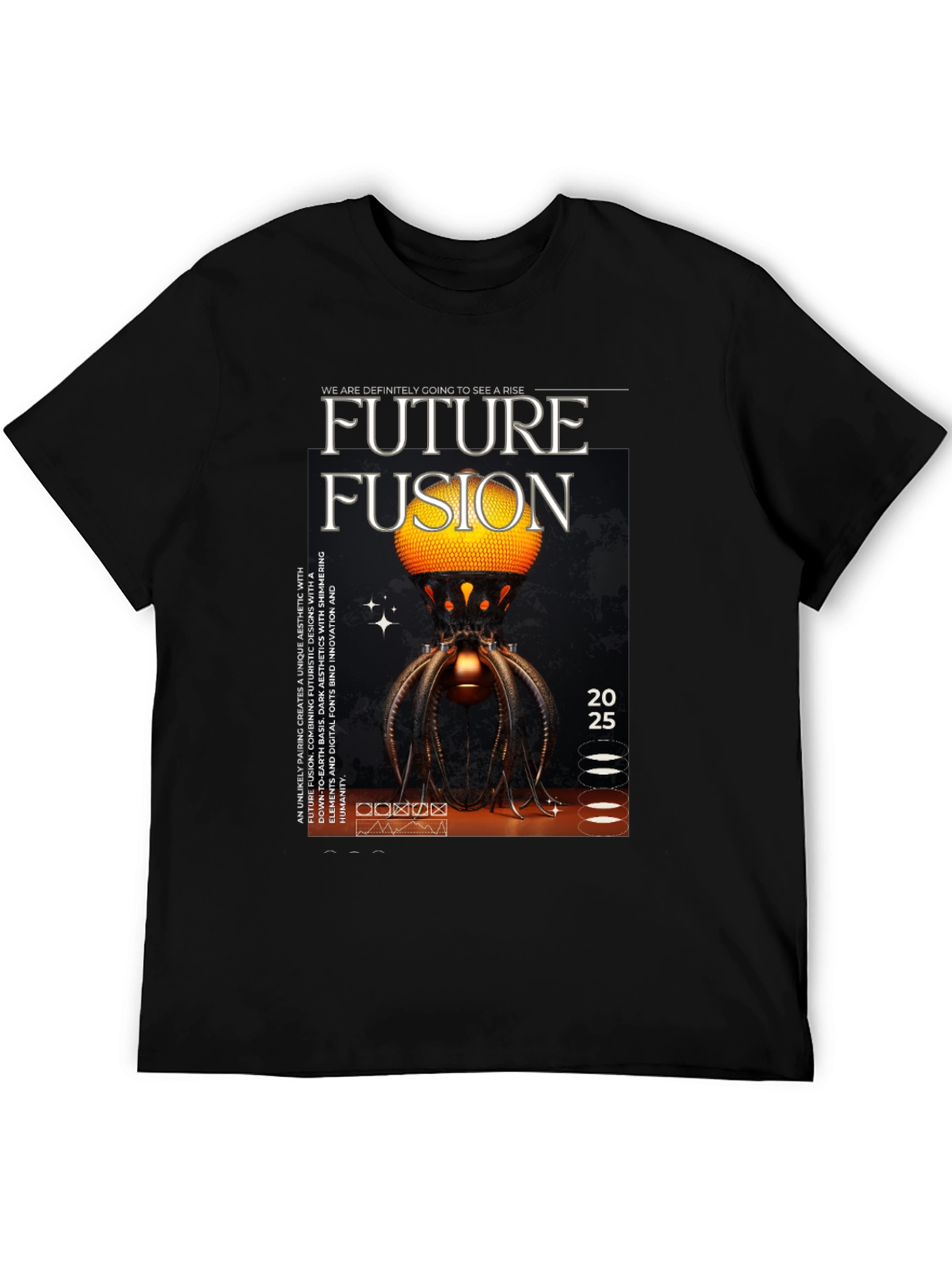 Future Fusion Graphic Tee - Bold & Modern Style