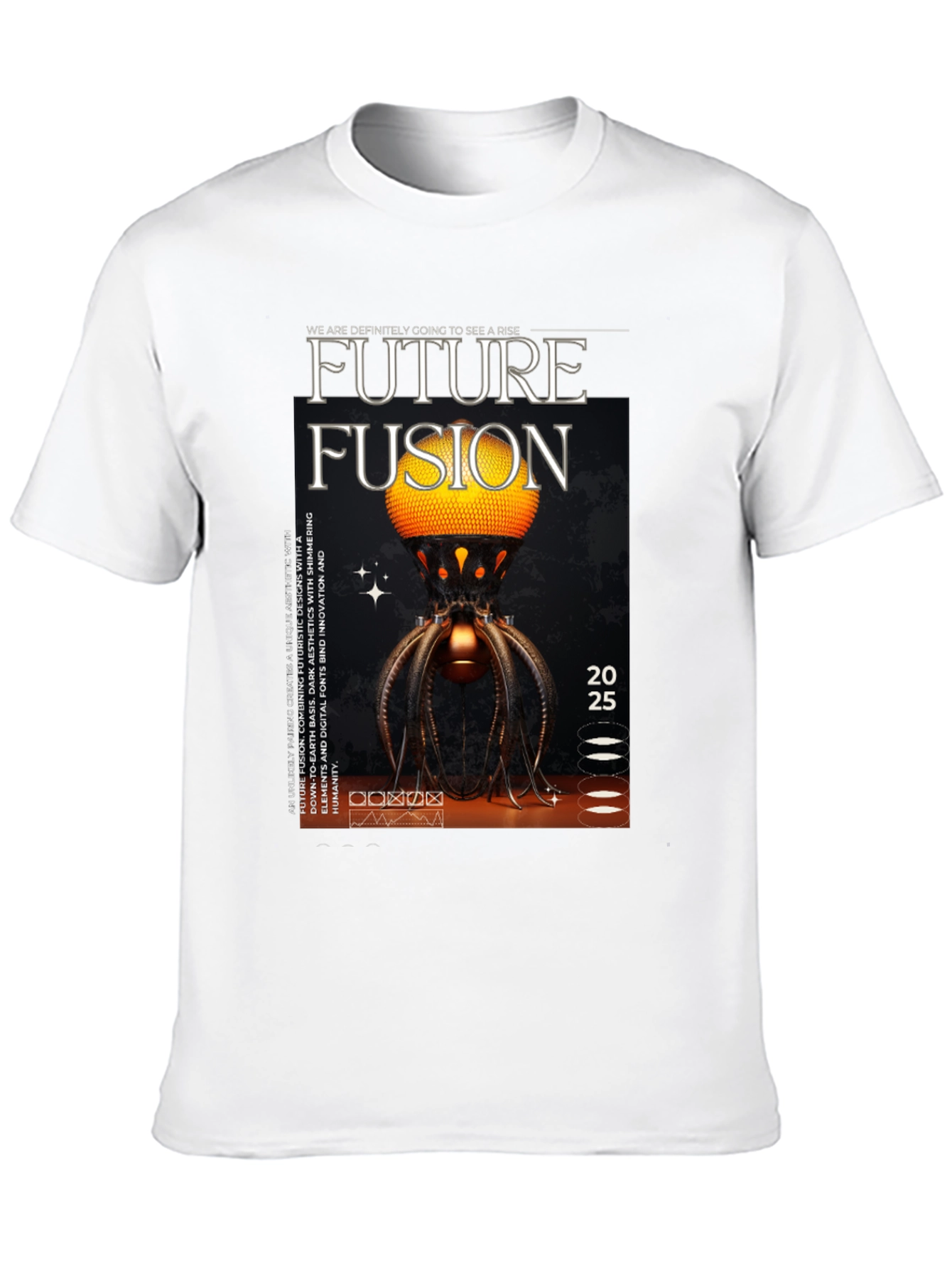 Future Fusion Graphic Tee - Bold & Modern Style