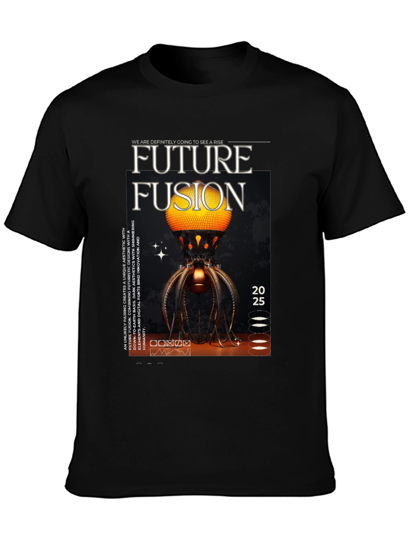 Future Fusion Graphic Tee - Bold & Modern Style