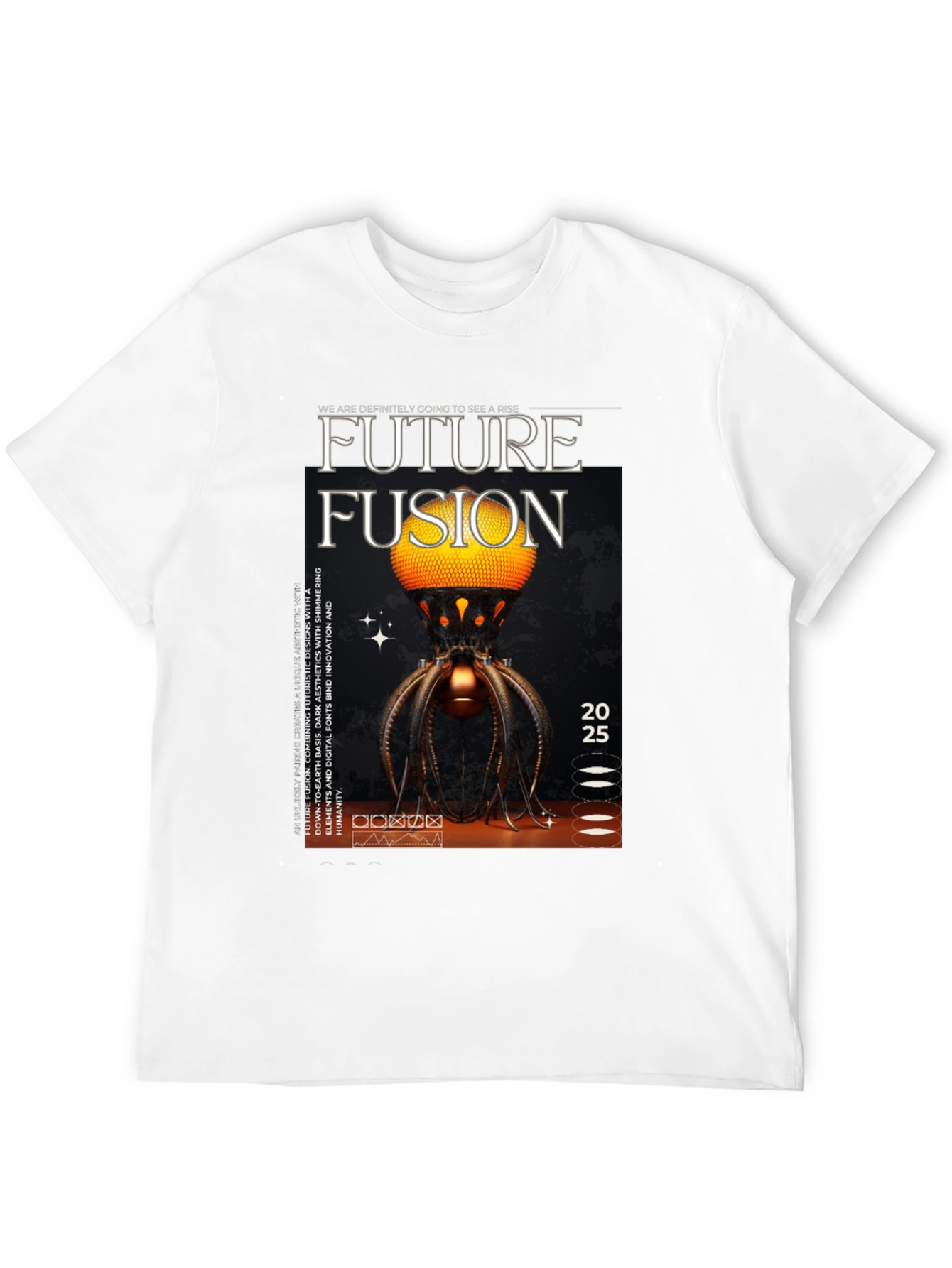 Future Fusion Graphic Tee - Bold & Modern Style