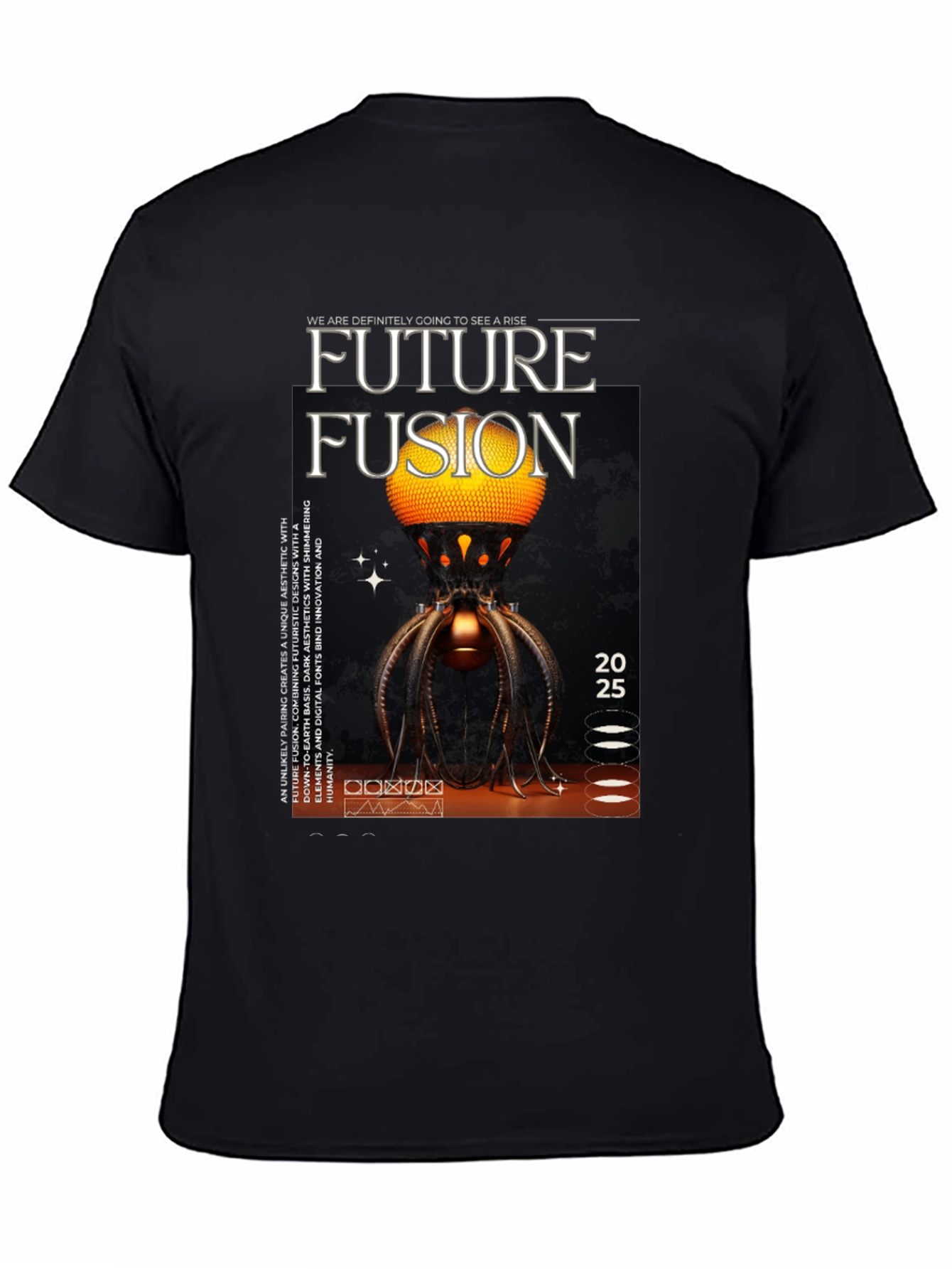 Future Fusion Graphic Tee - Bold & Modern Style