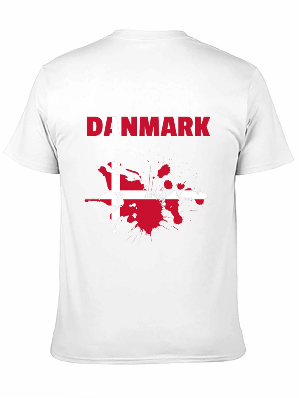 Danmark Flag Graphic Tee