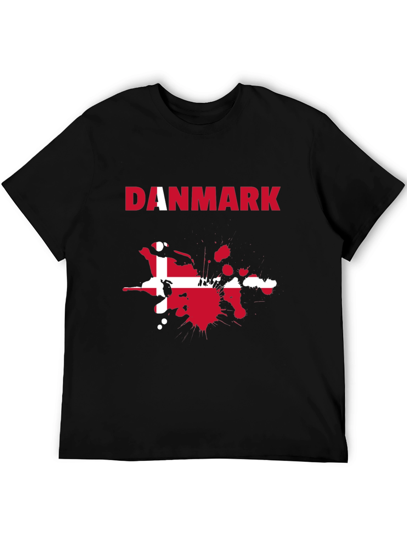 Danmark Flag Graphic Tee