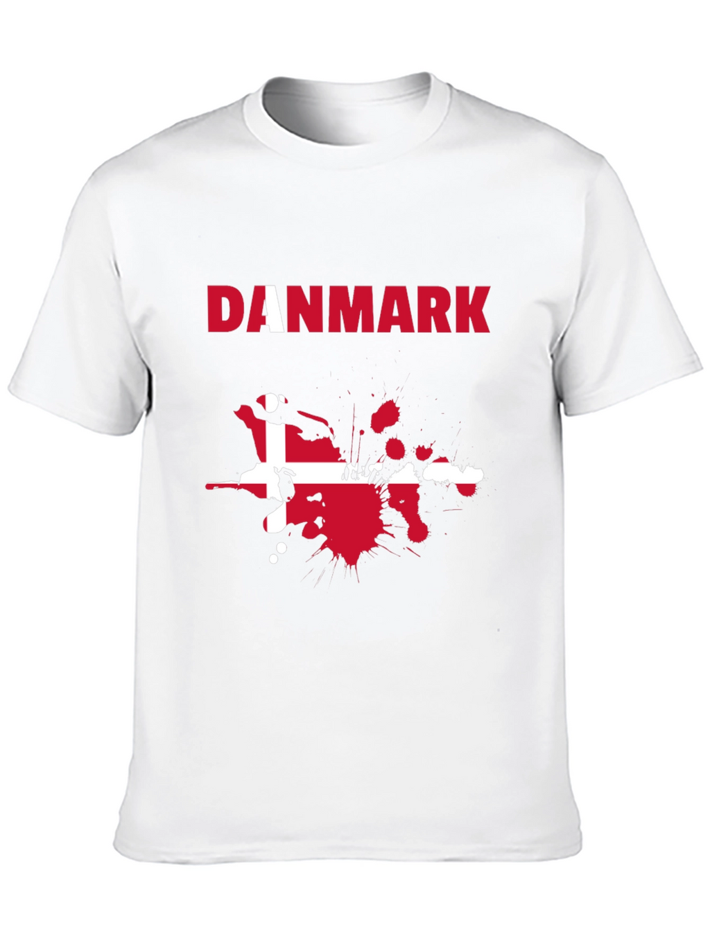 Danmark Flag Graphic Tee