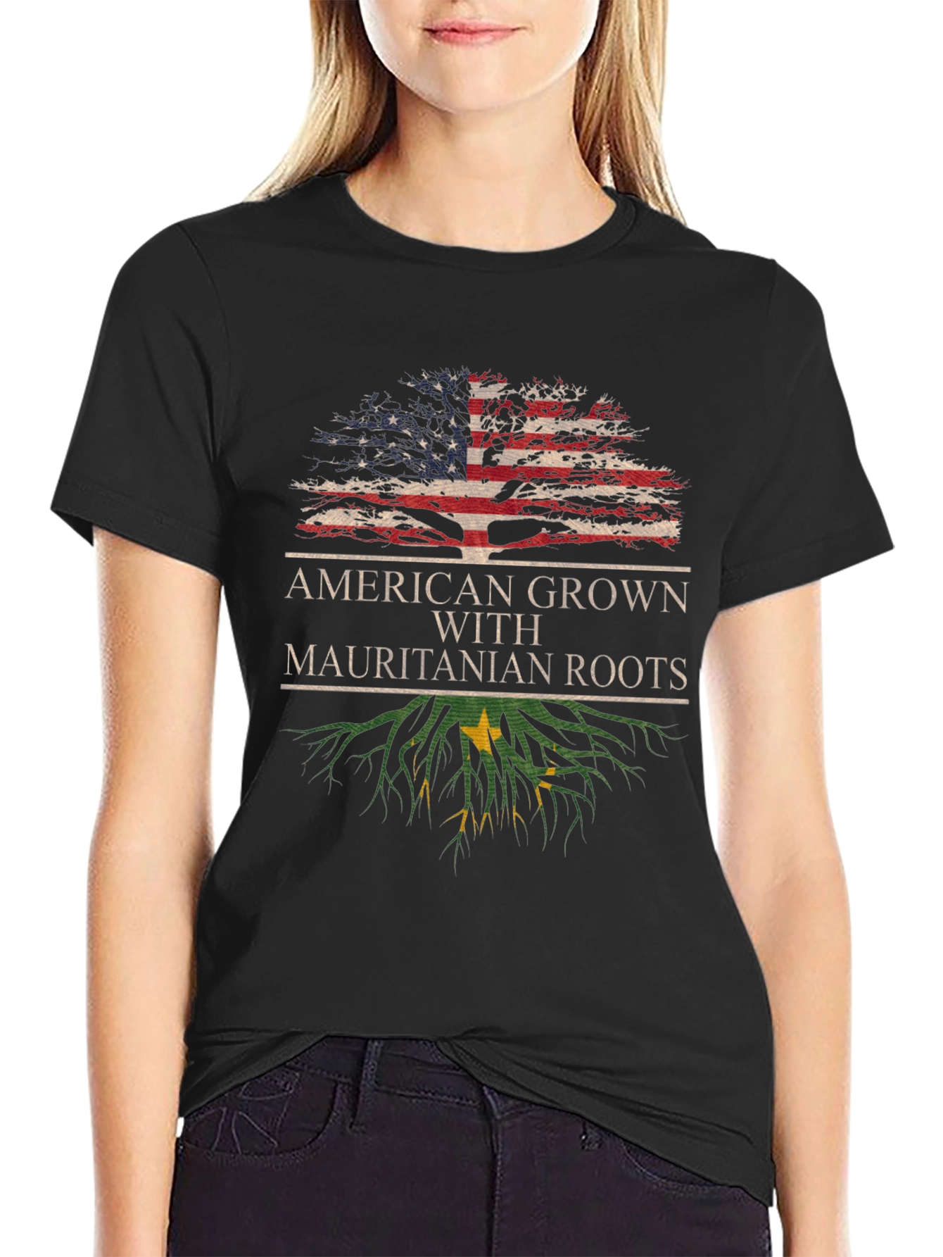 American Grown Mauritanian Roots T-Shirt