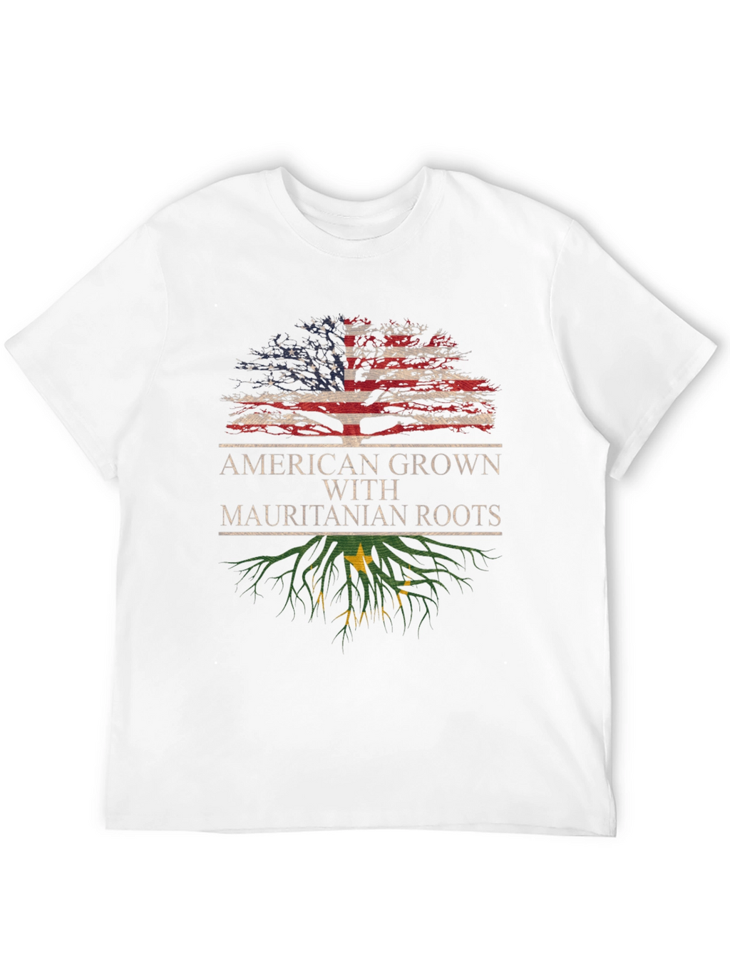 American Grown Mauritanian Roots T-Shirt