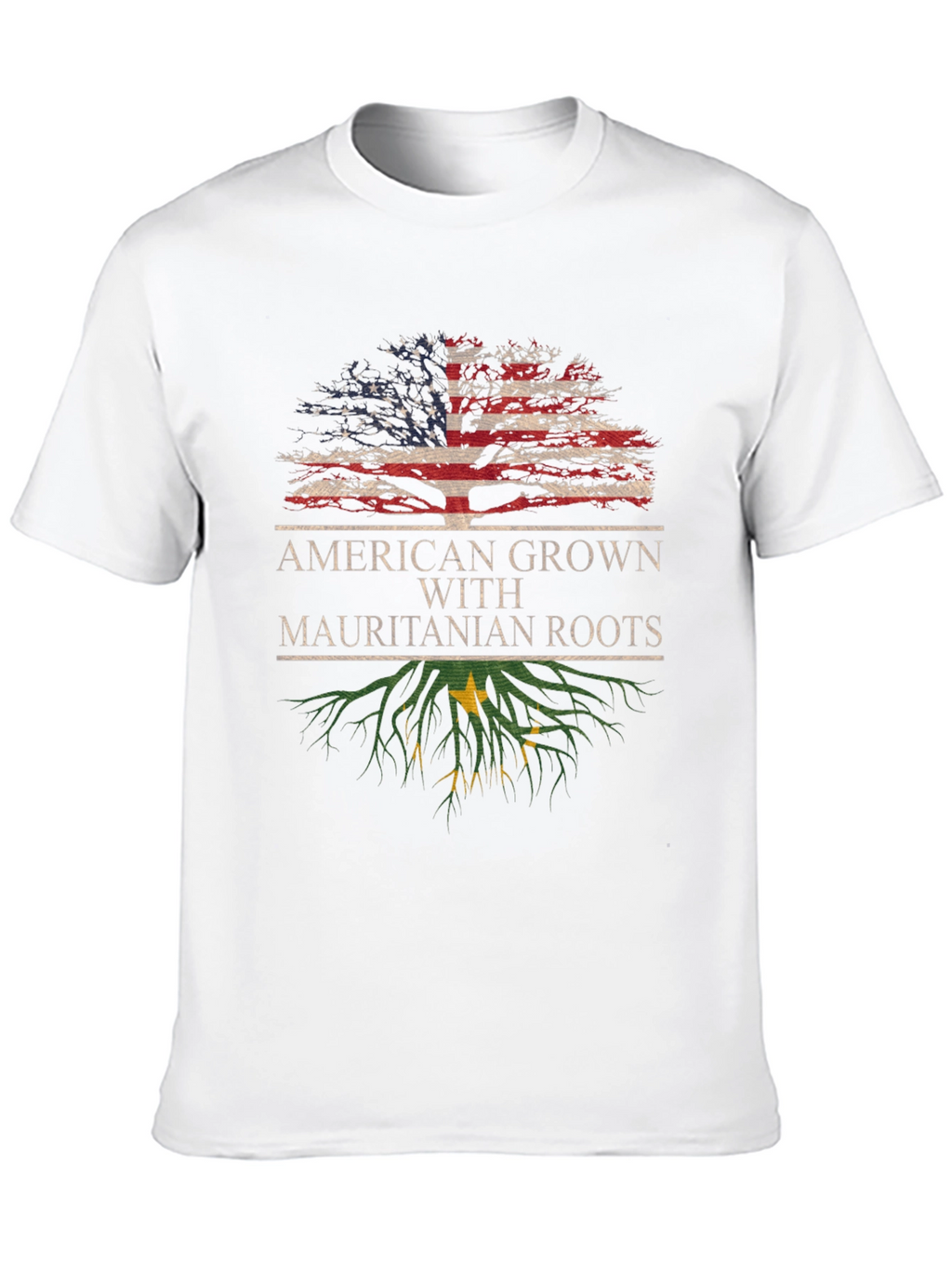 American Grown Mauritanian Roots T-Shirt