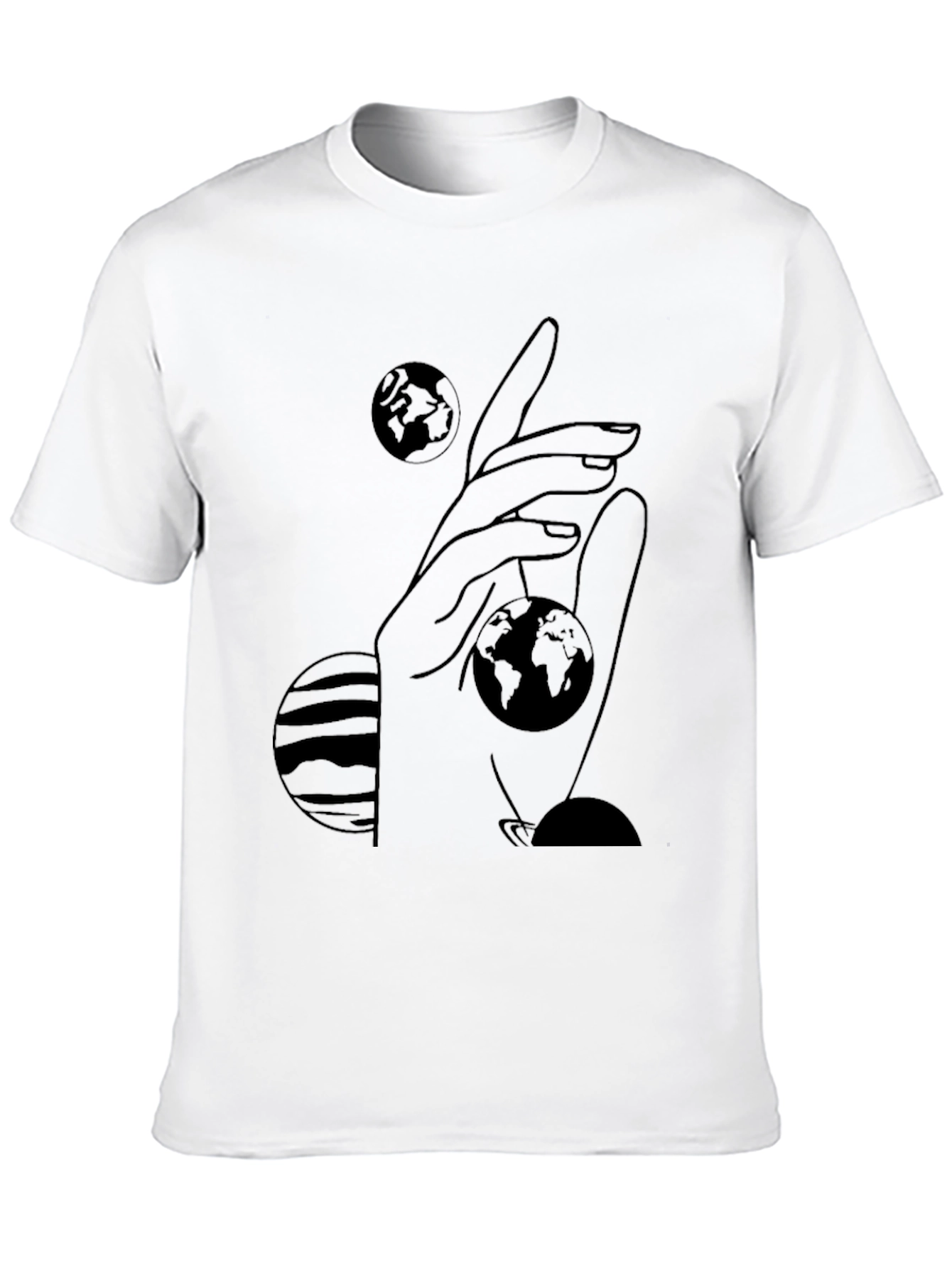 Celestial Hand Graphic Tee - Unisex